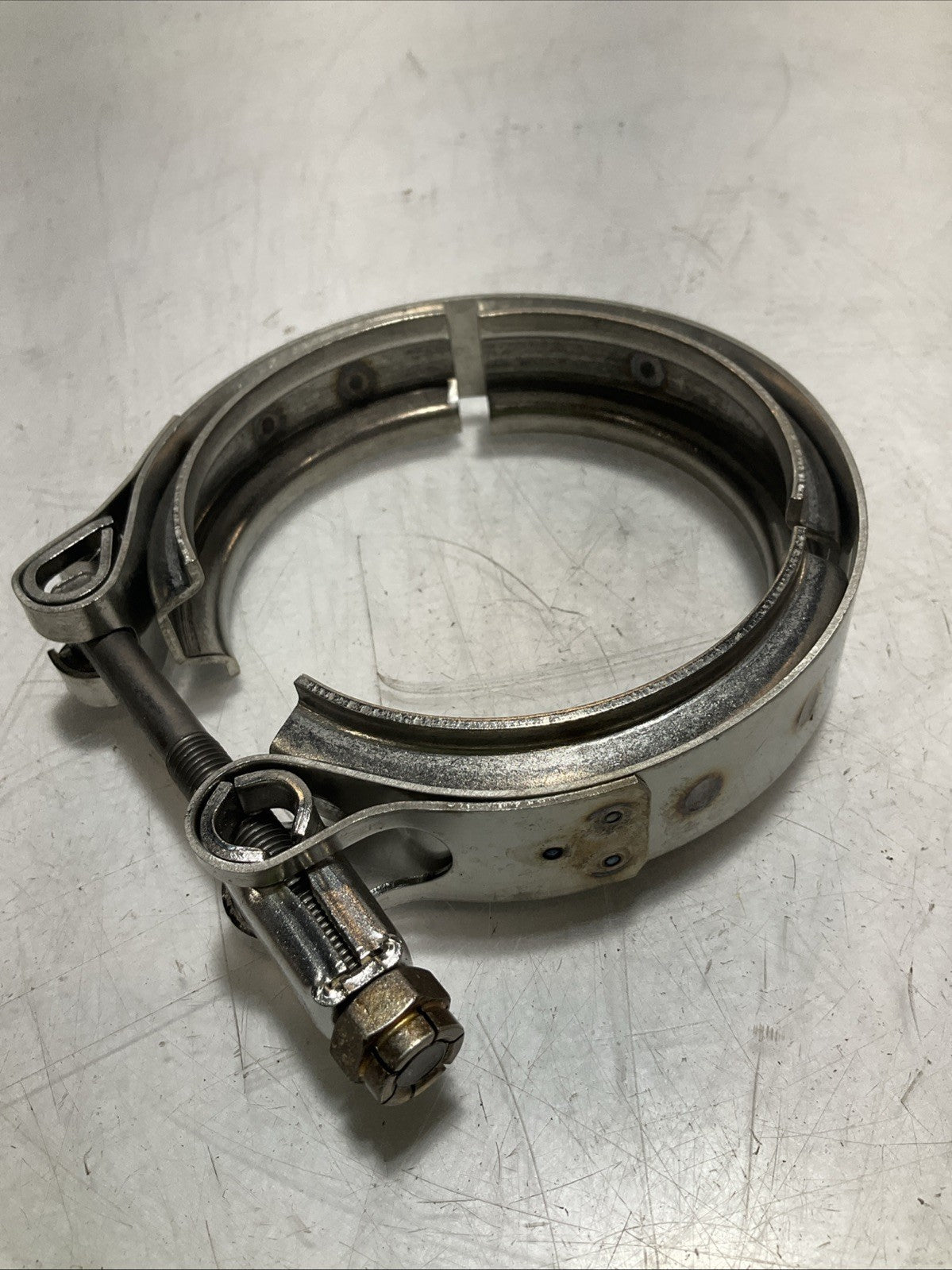 JOHN DEERE  RE289839  STAINLESS  STEEL QUICK CONNECT  V CLAMP  Y2M