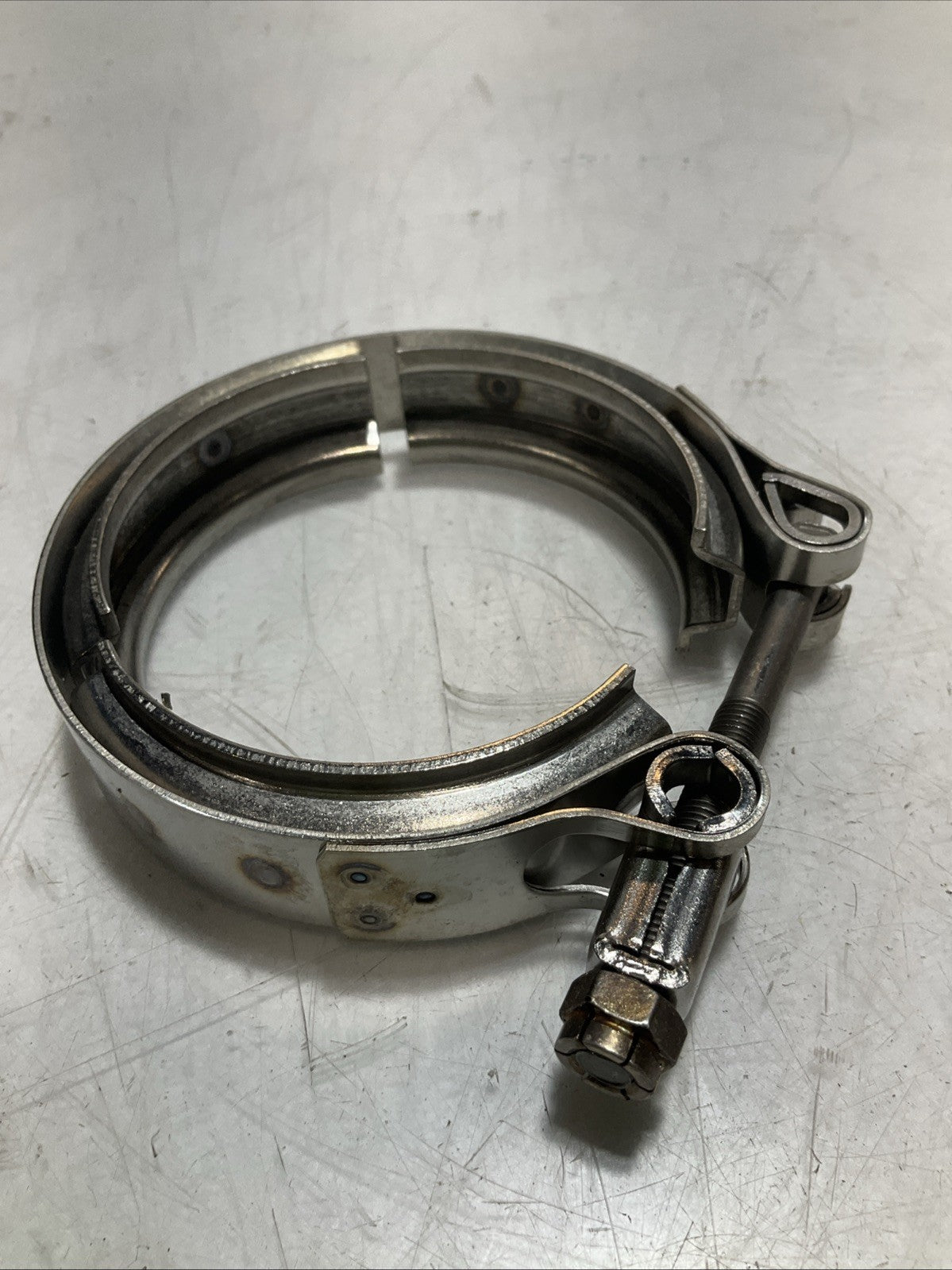 JOHN DEERE  RE289839  STAINLESS  STEEL QUICK CONNECT  V CLAMP  Y2M