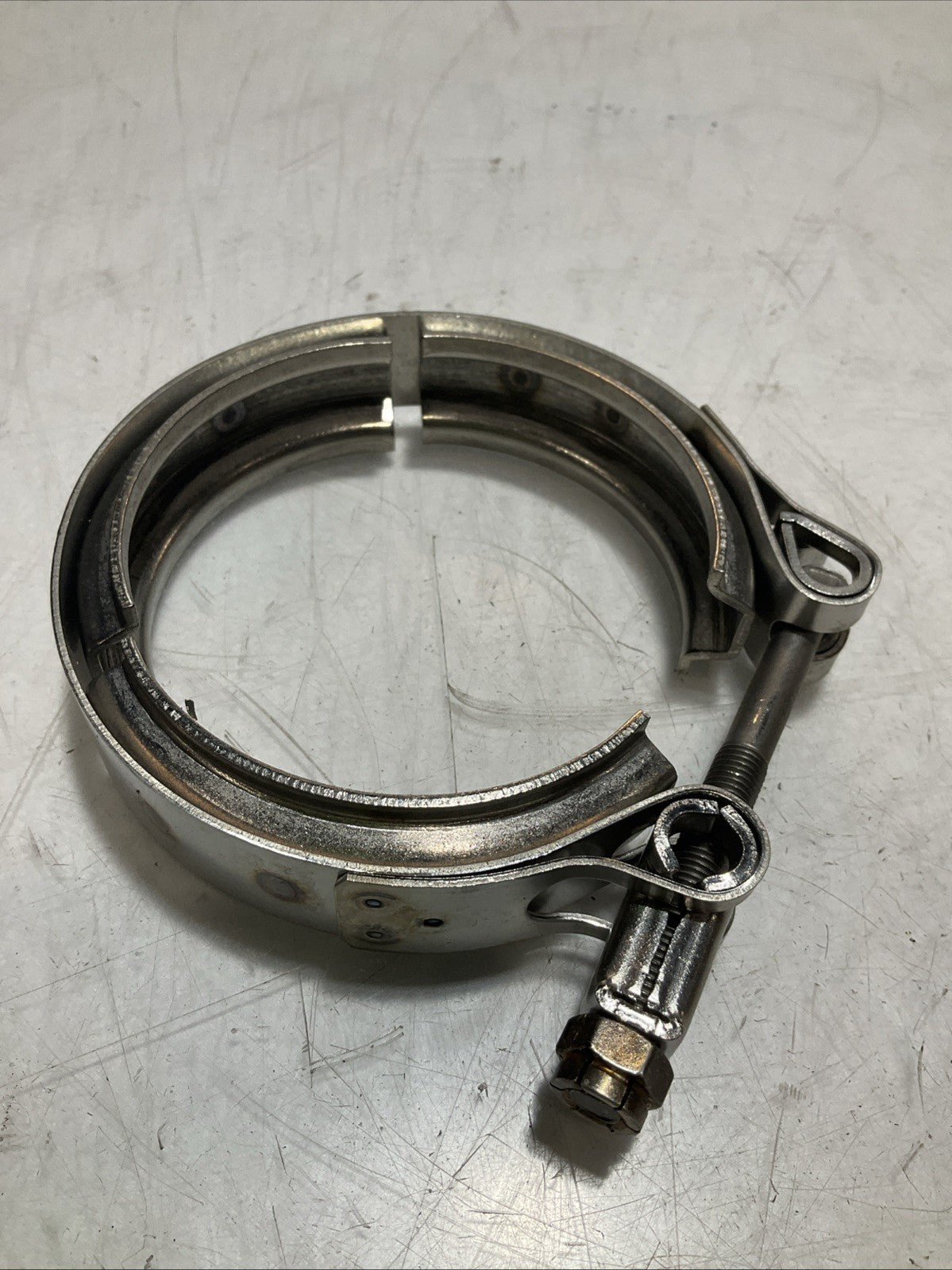 JOHN DEERE  RE289839  STAINLESS  STEEL QUICK CONNECT  V CLAMP  Y2M