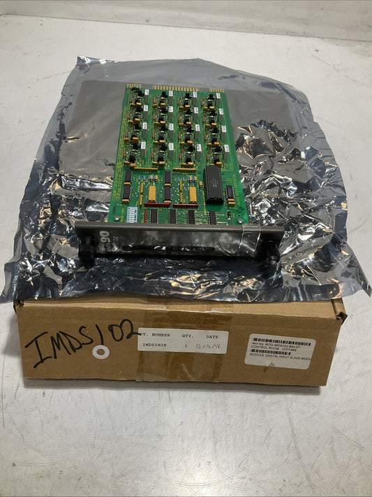 BAILEY INFI90 IMDS102  6637607B1 DIGITAL INPUT  SLAVE MODULE  5VDC  80M  Y2M