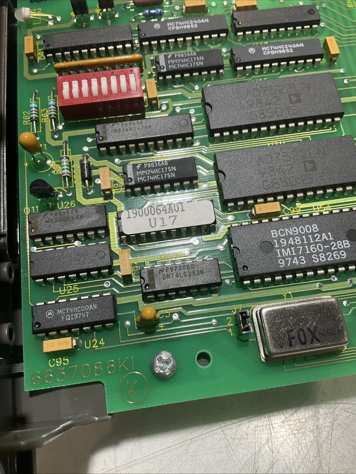 ABB; BAILEY INFI90 IMCIS02 - 6637086KI CONTROL L/O SLAVE  MODULE 15VDC 2.4VA Y2M