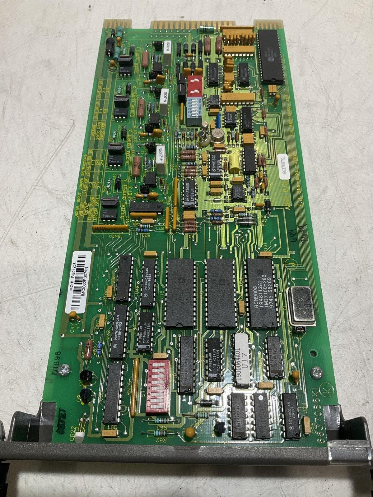 ABB; BAILEY INFI90 IMCIS02 - 6637086KI CONTROL L/O SLAVE  MODULE 15VDC 2.4VA Y2M