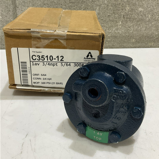 ARMSTRONG C3510-12 AIRVENT 1AV 3/4 NPT 5/64 300 PSI ( 21 BAR ) G7T