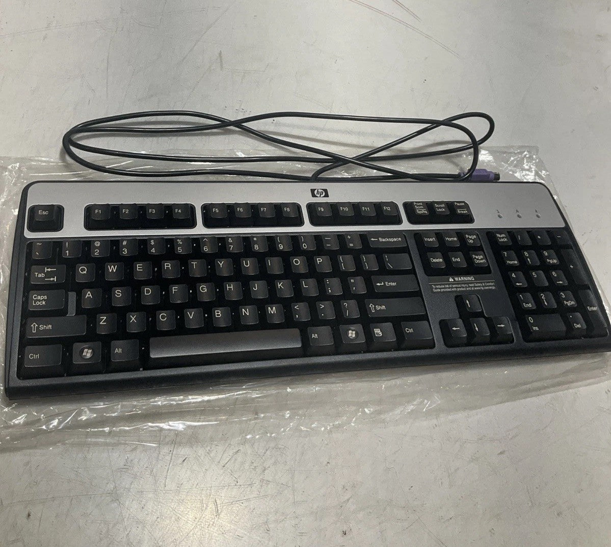 HP  435302-001-9109  BLACK WIRED  KEYBOARD  Y2M