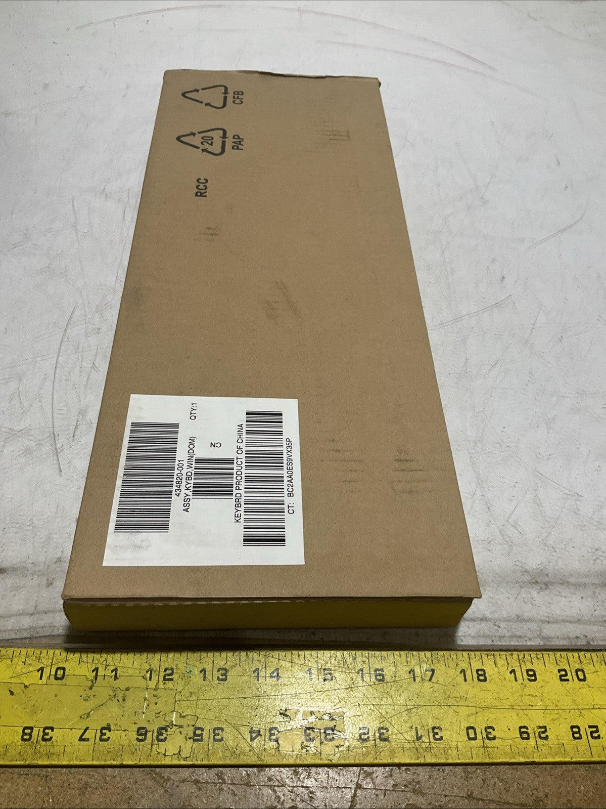 HP  435302-001-9109  BLACK WIRED  KEYBOARD  Y2M