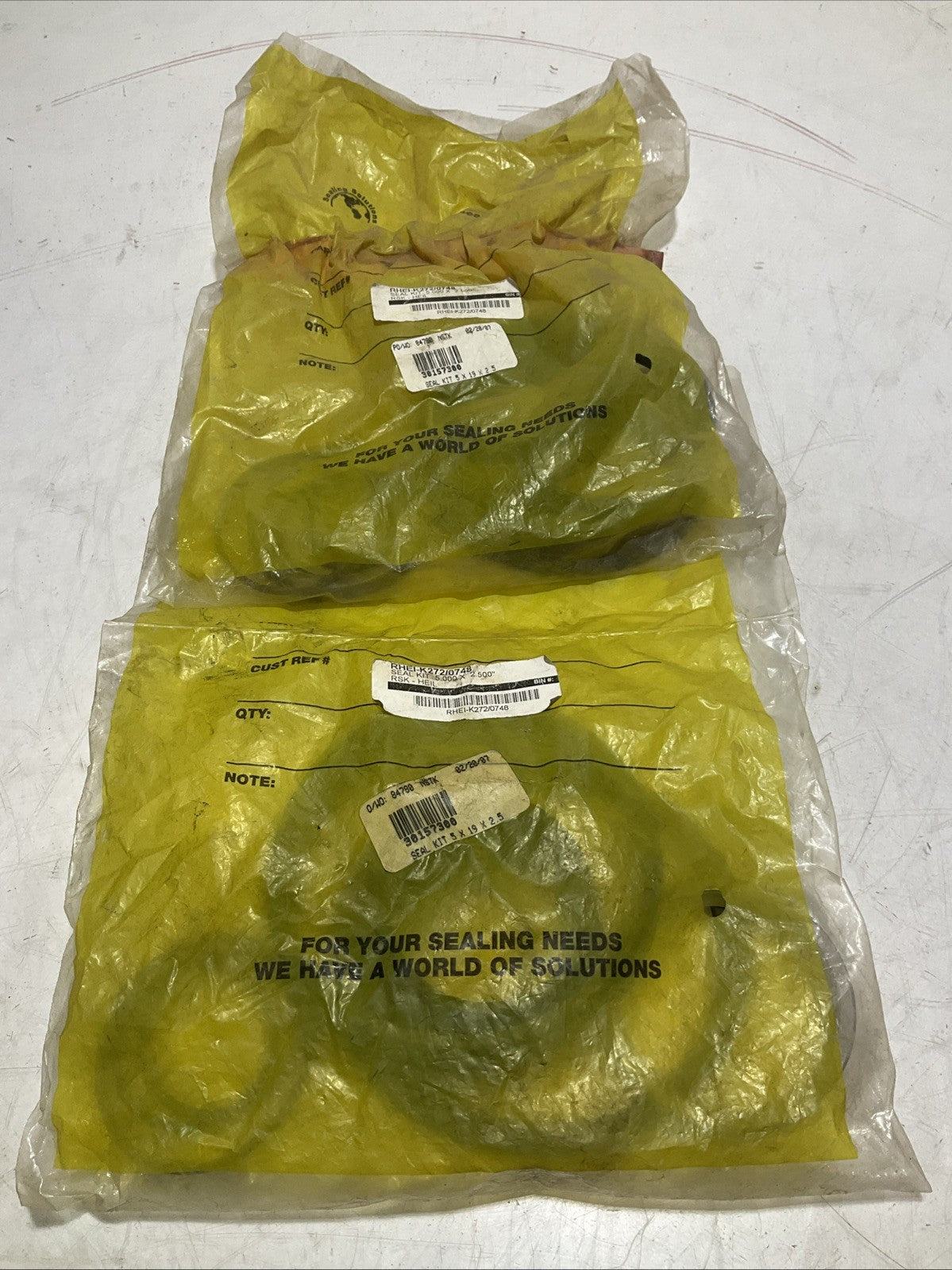 SEALING SOLUTION  RHEI-K272/0748-84780 SEAL KIT 5.0X2.5 LOT OF 2 Y2M