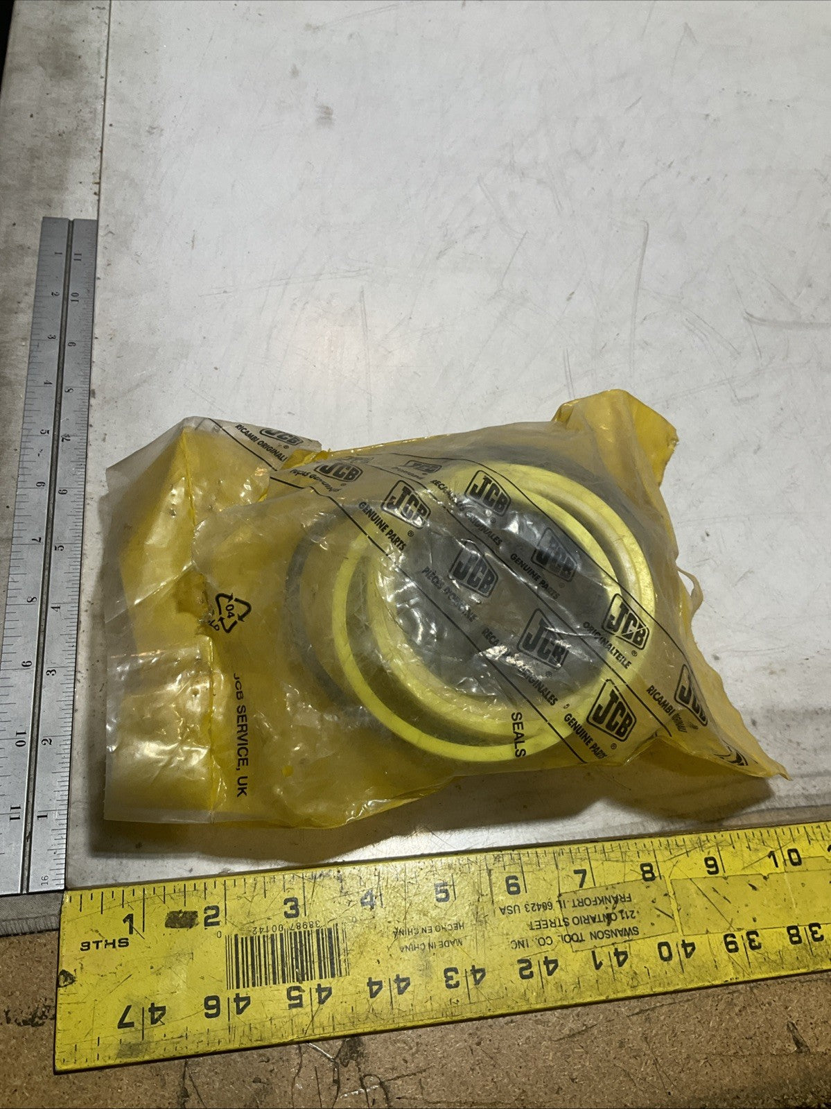 JCB 991/00130  HYDRAULIC CYLINDER RAM SEAL KIT LOT OF 3 Y2M