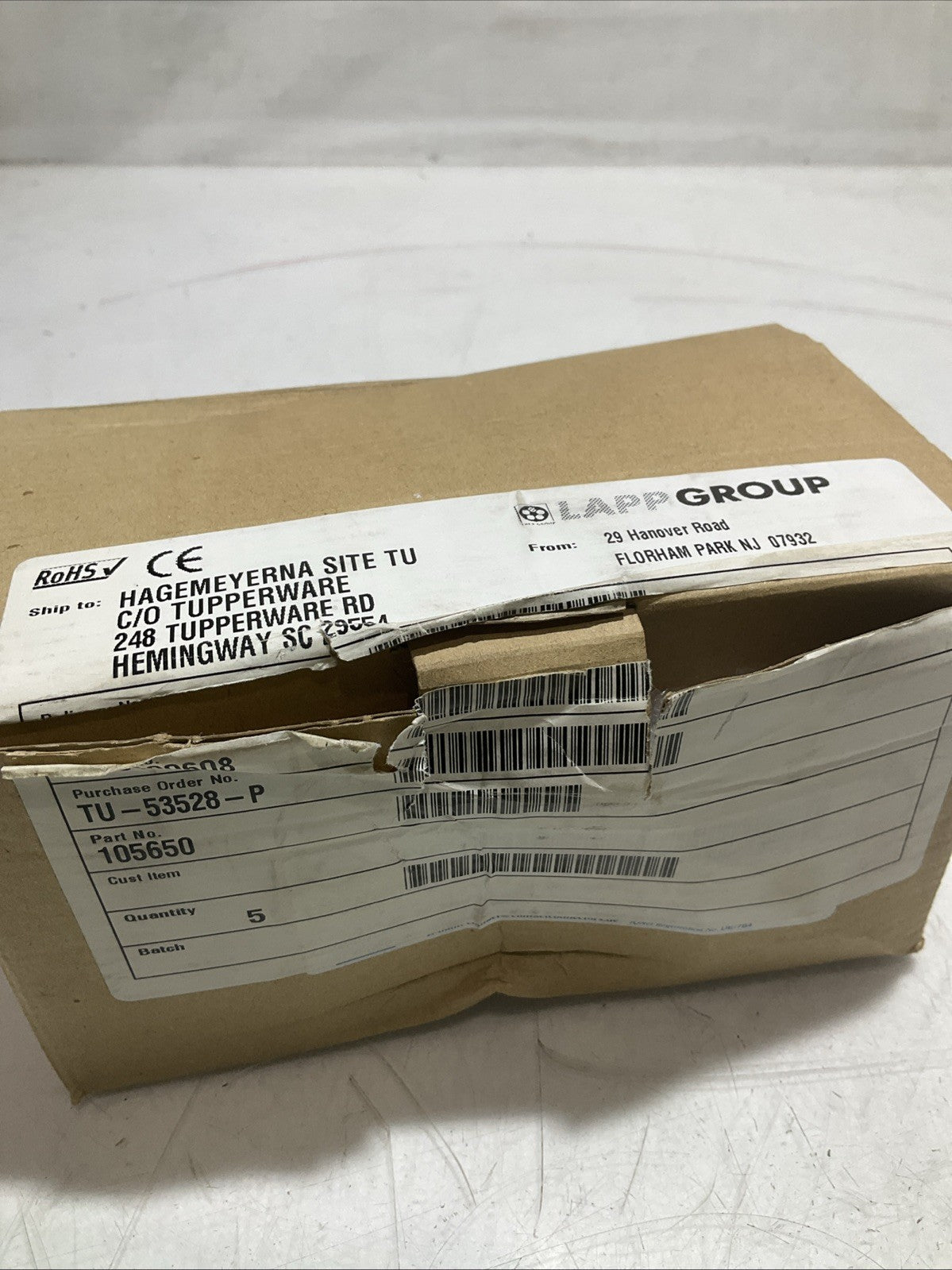 LAPP  GROUP - EPIC 105650  HEAVY DUTY  INTERCONNECTS  CONNECTORS  LOT OF 4 Z2M