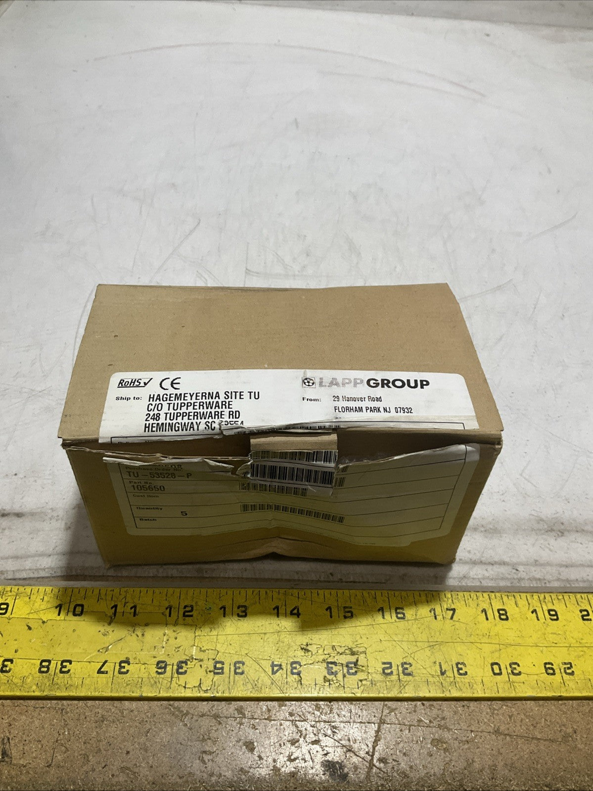 LAPP  GROUP - EPIC 105650  HEAVY DUTY  INTERCONNECTS  CONNECTORS  LOT OF 4 Z2M