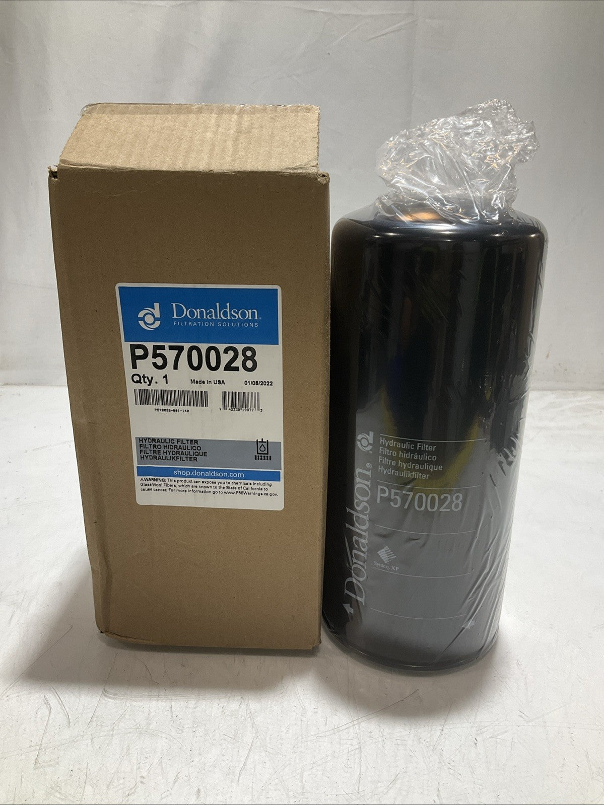 DONALDSON  P570028  HYDRAULIC FILTER  REPLACEMENT Z2M