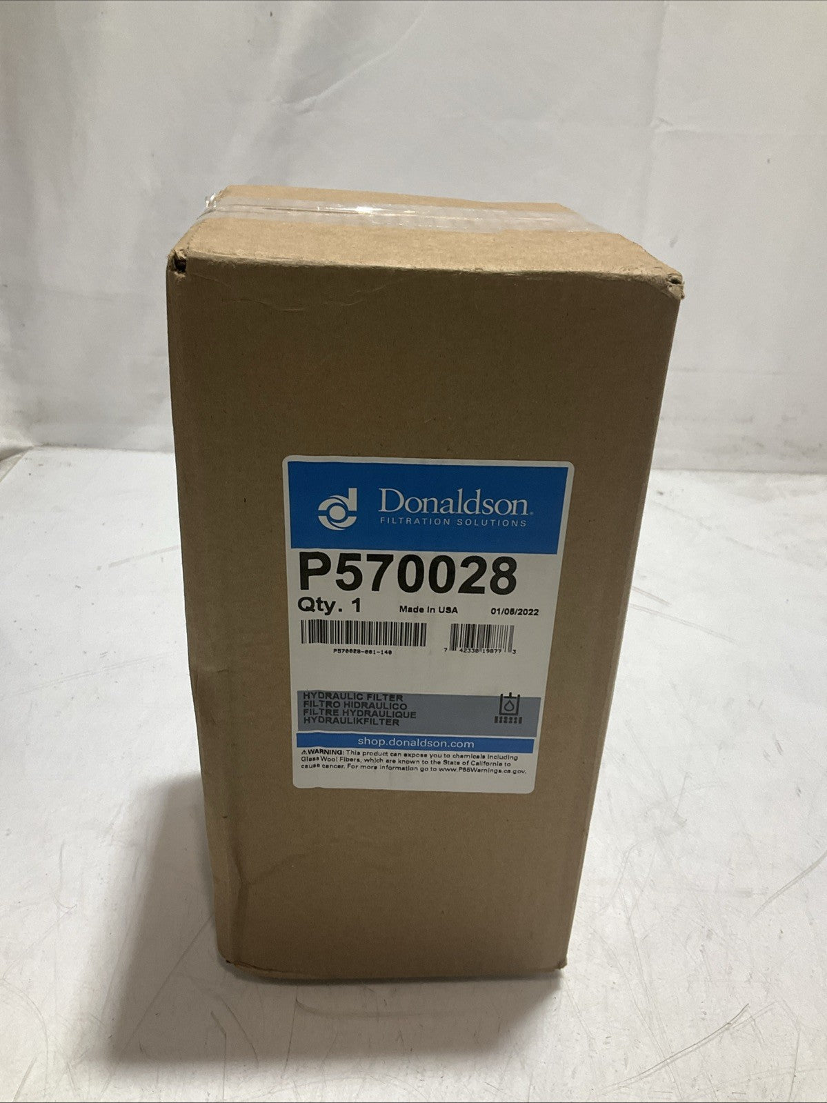DONALDSON  P570028  HYDRAULIC FILTER  REPLACEMENT Z2M