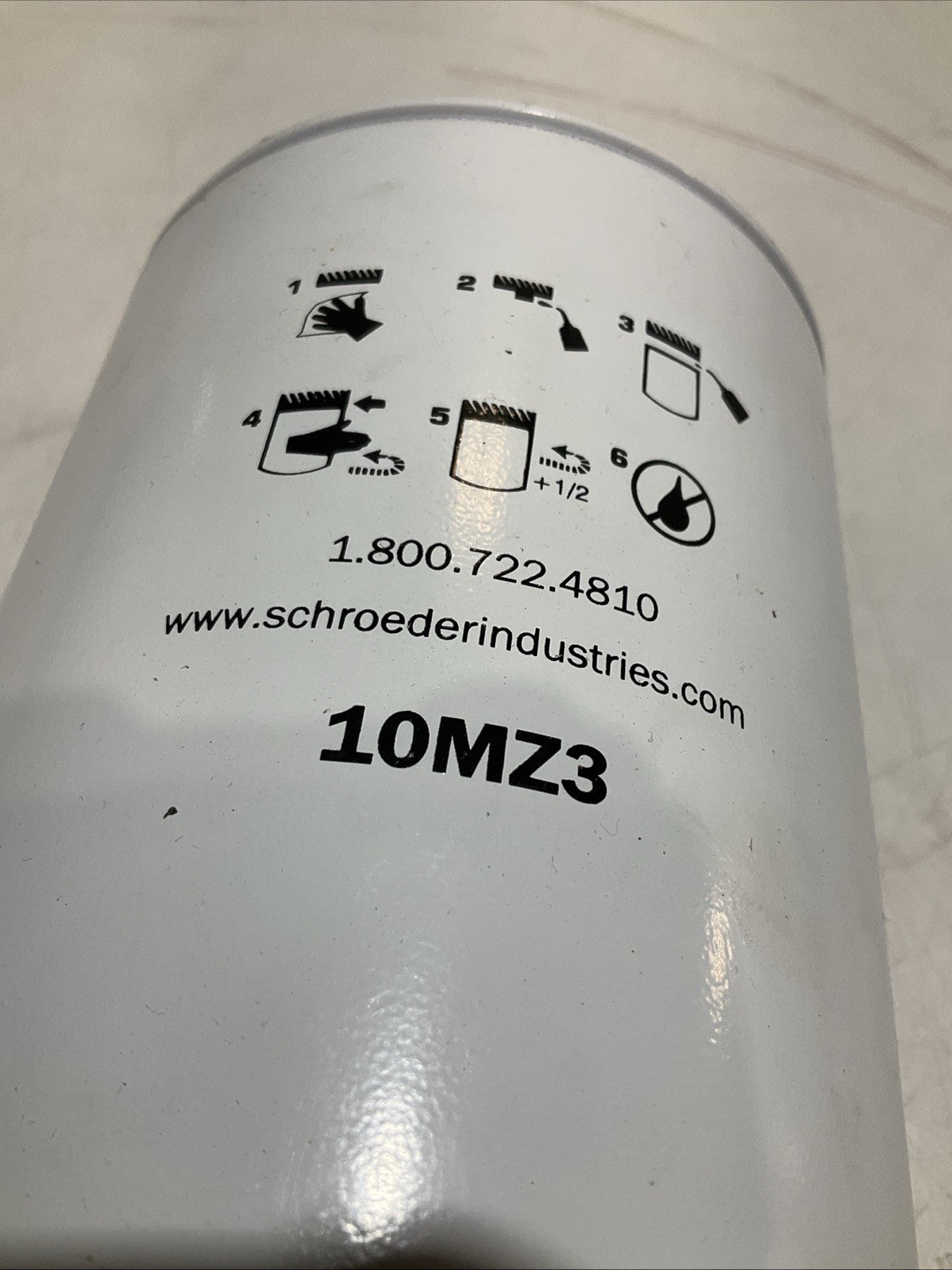 SCHROEDER INDUSTRIES  10MZ3  FILTER ELEMENT REPLACEMENT  Z2M