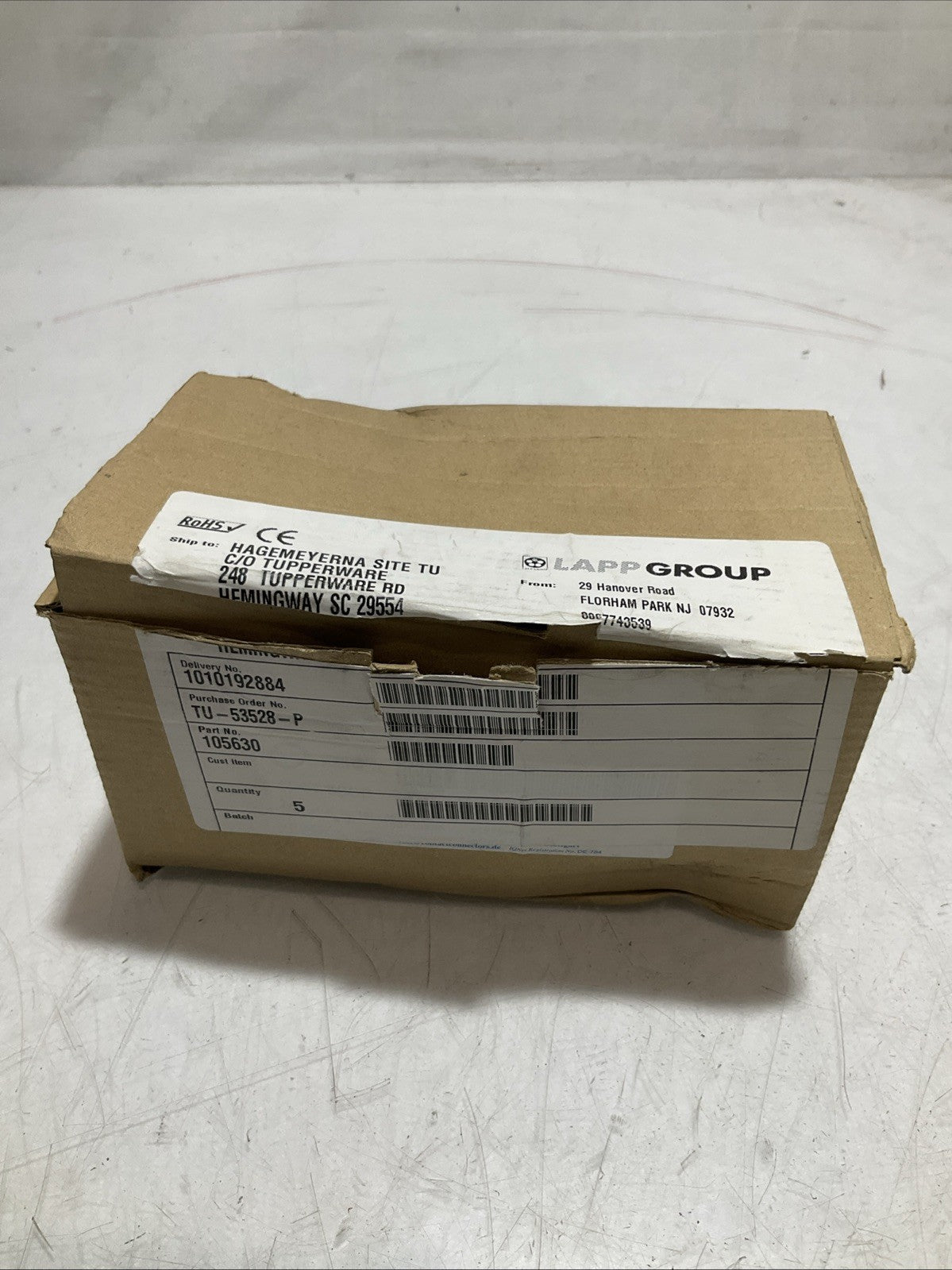 LAPP GROUP - EPIC  105630 HEAVY DUTY INTERCONNECTS CONNECTORS LOT OF  4 Z2M