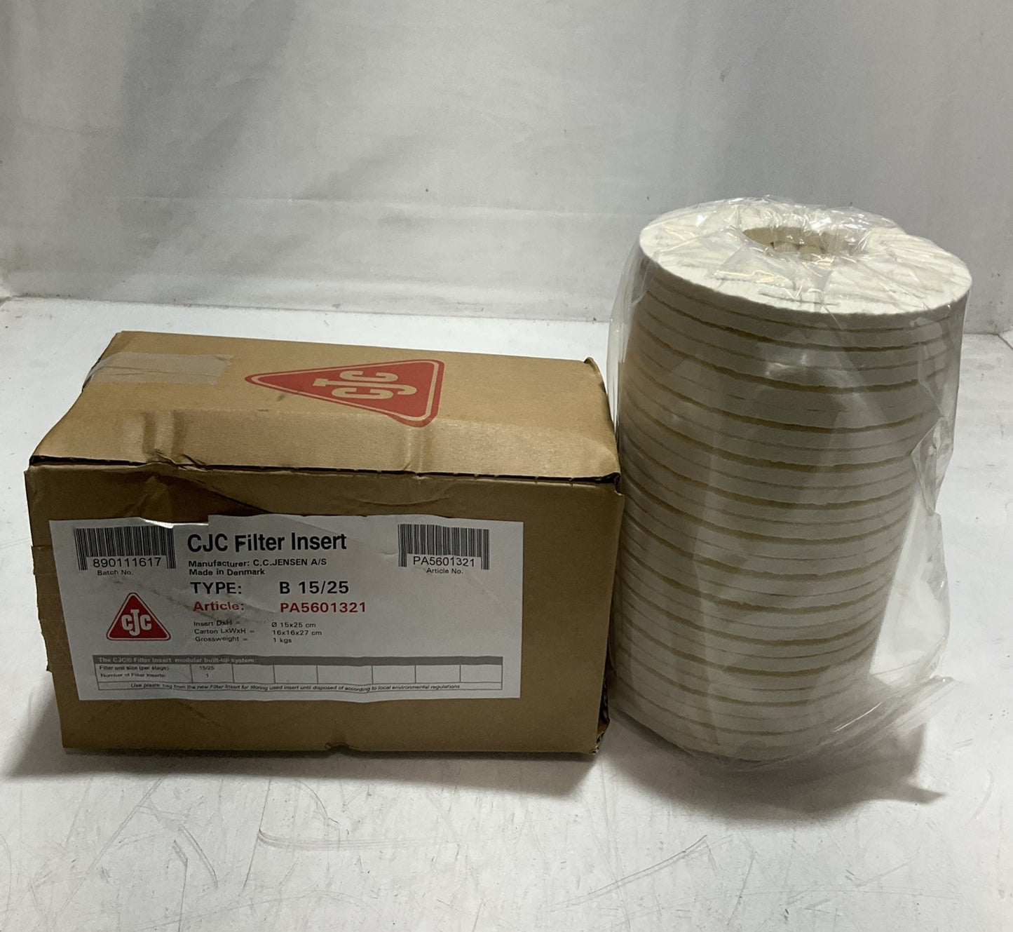 CJC   FILTER INSERT  B15/25 - PA5601321 FILTER REPLACEMENT SEPARATOR  Z2M