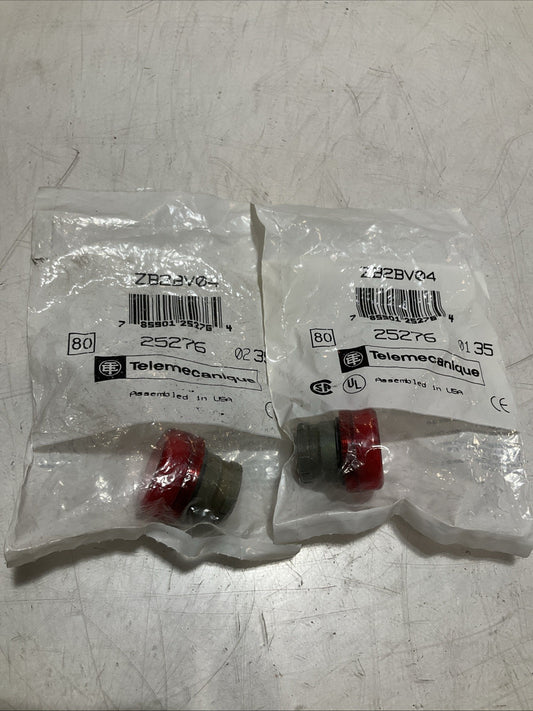 TELEMECANIQUE  ZB2BV04 25276 PILOT  LIGHT  LOT OF 2 Z2M