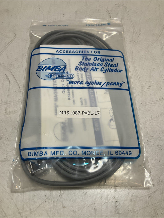 BIMBA MRS-087-PXBL-17 MAGNETIC REED SENSOR SWITCH Z2M