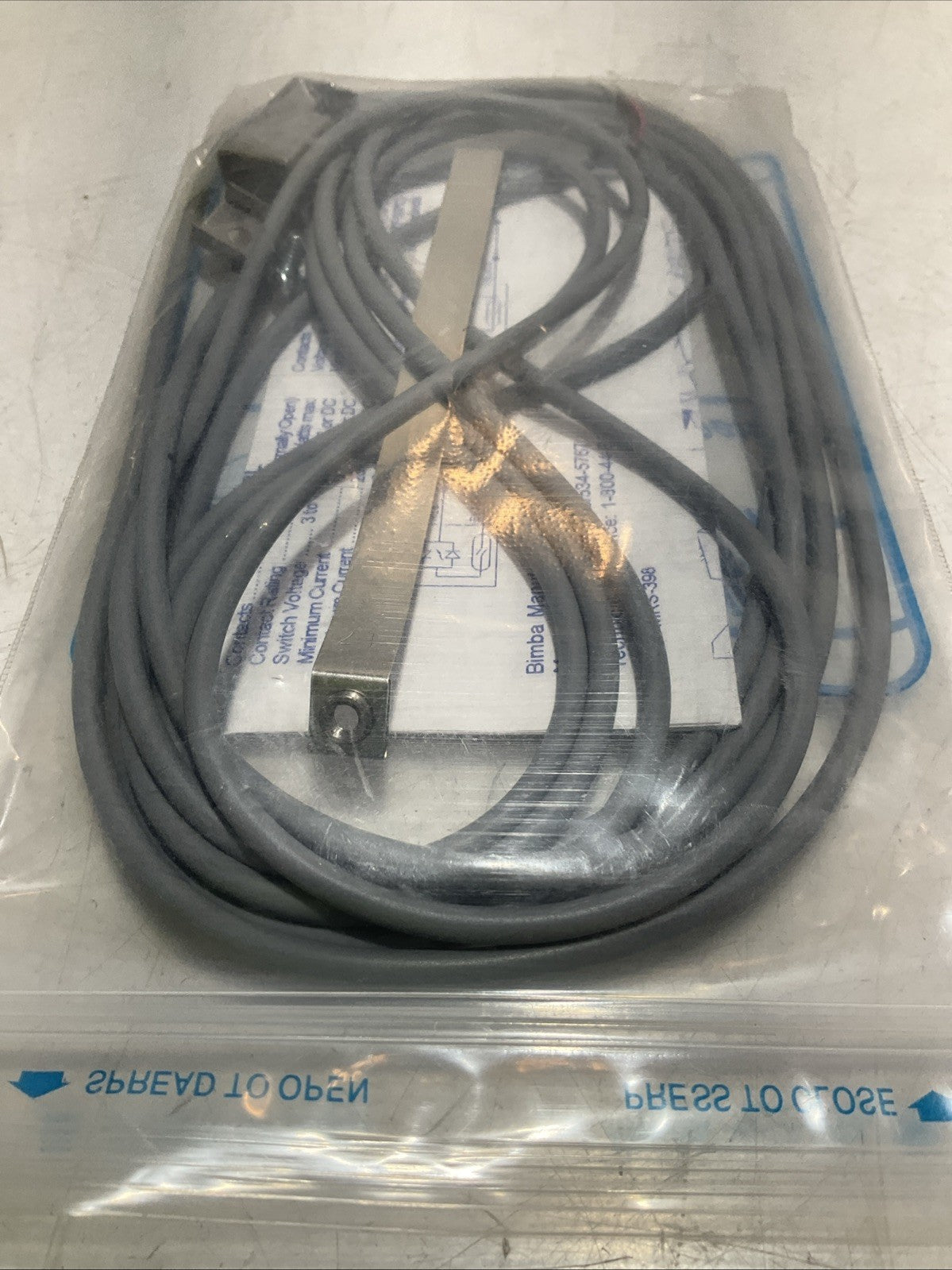 BIMBA MRS-087-PXBL-17 MAGNETIC REED SENSOR SWITCH Z2M