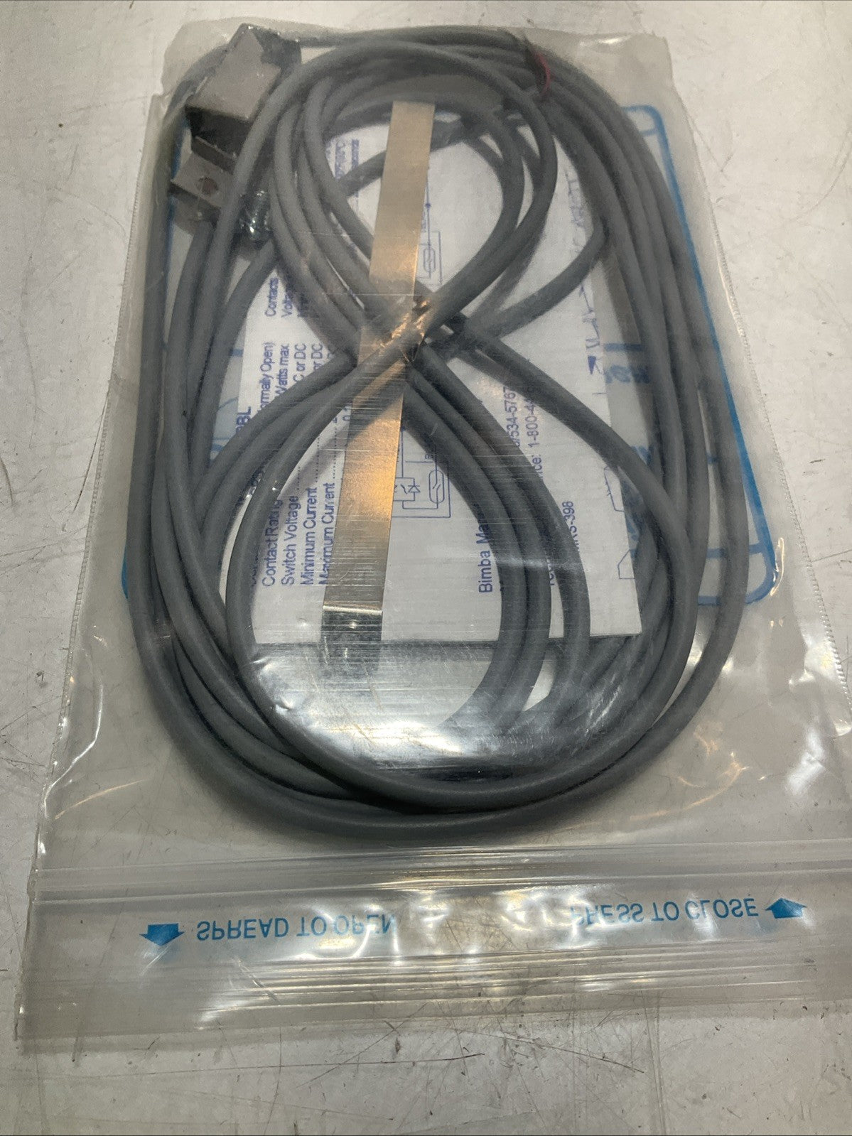 BIMBA MRS-087-PXBL-17 MAGNETIC REED SENSOR SWITCH Z2M