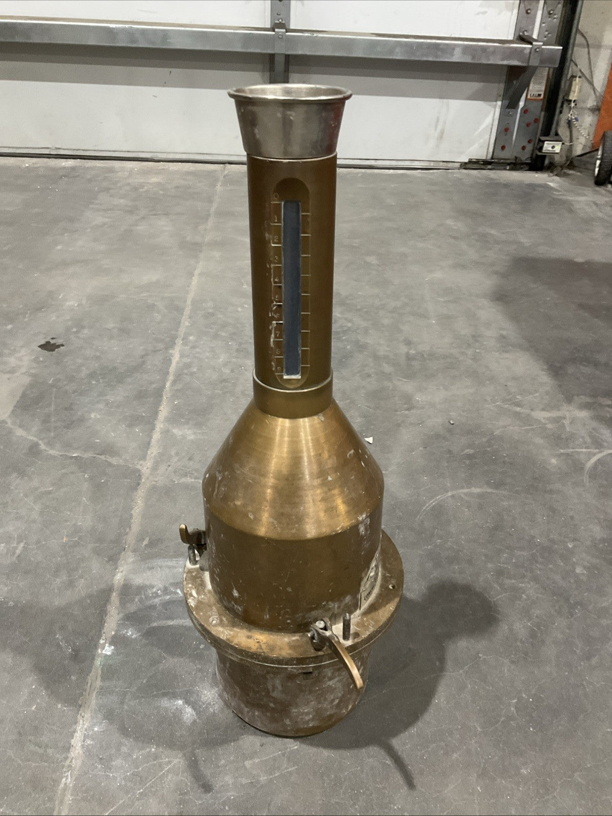 CONCRETE SPECIALTIES A186 ROLL-AMETER VOLUMETRIC AIR METER W/ CASE