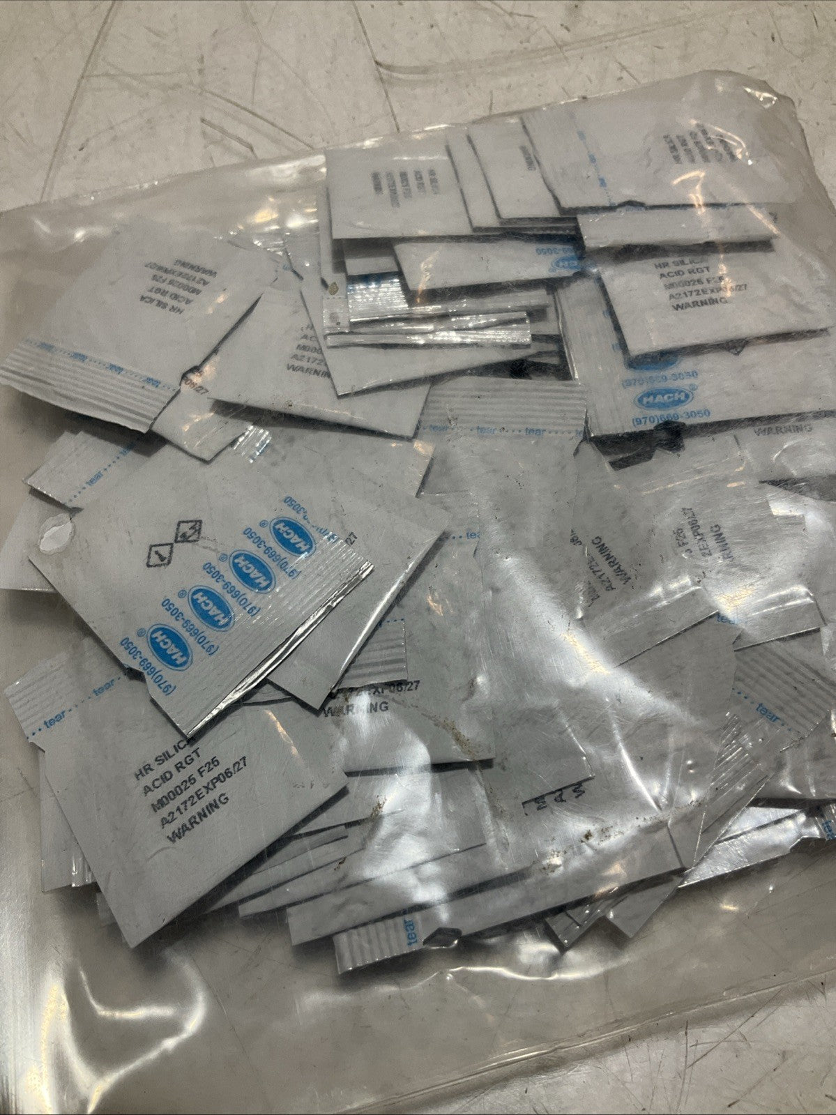HACH  1042299  DEHA PERMACHEM FERROUS IRON  REAGENTS LOT OF 2  Y2M