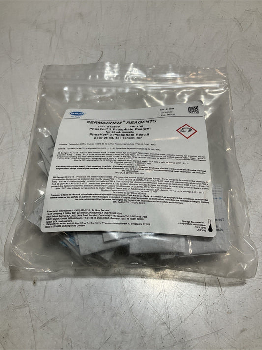 HACH  212599  DEHA PERMACHEM FERROUS IRON  REAGENTS   Y2M