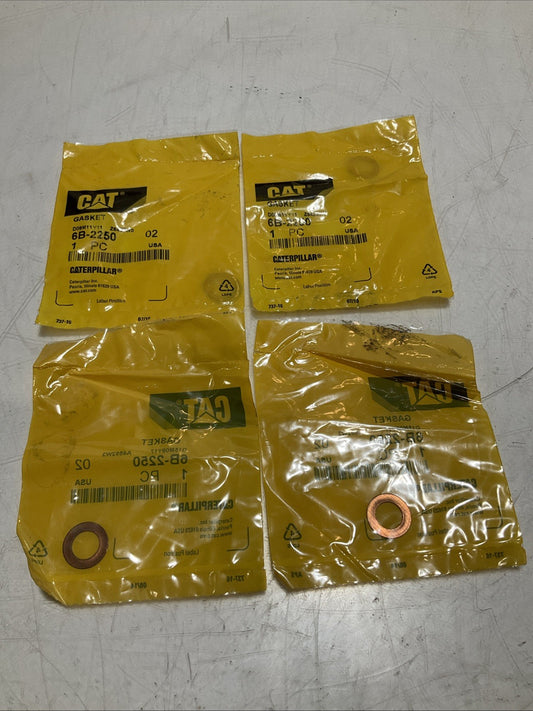 CAT-CATERPILLAR  6B-2250 WASHER  GASKET  LOT OF 4 Y2M