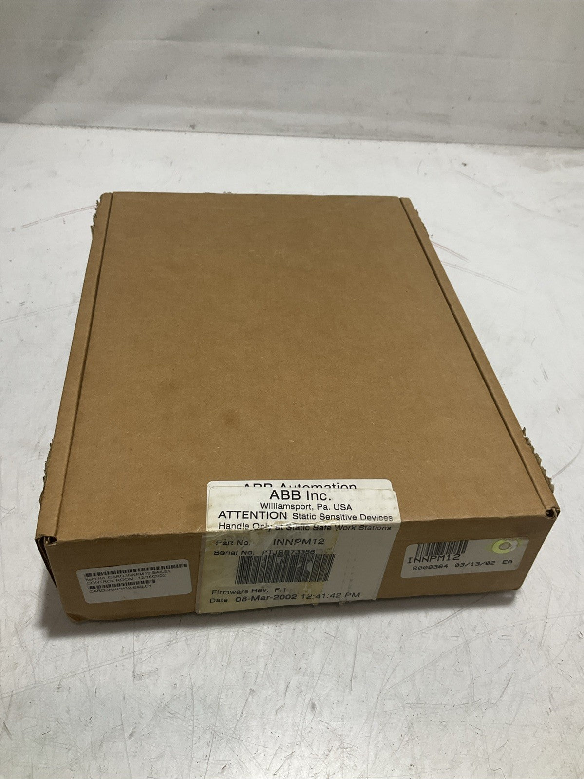 BAILEY  INNPM12 - 6643385A1 SYMPHONY NETWORK PROCESS MODULE PLC BOARD Y2M