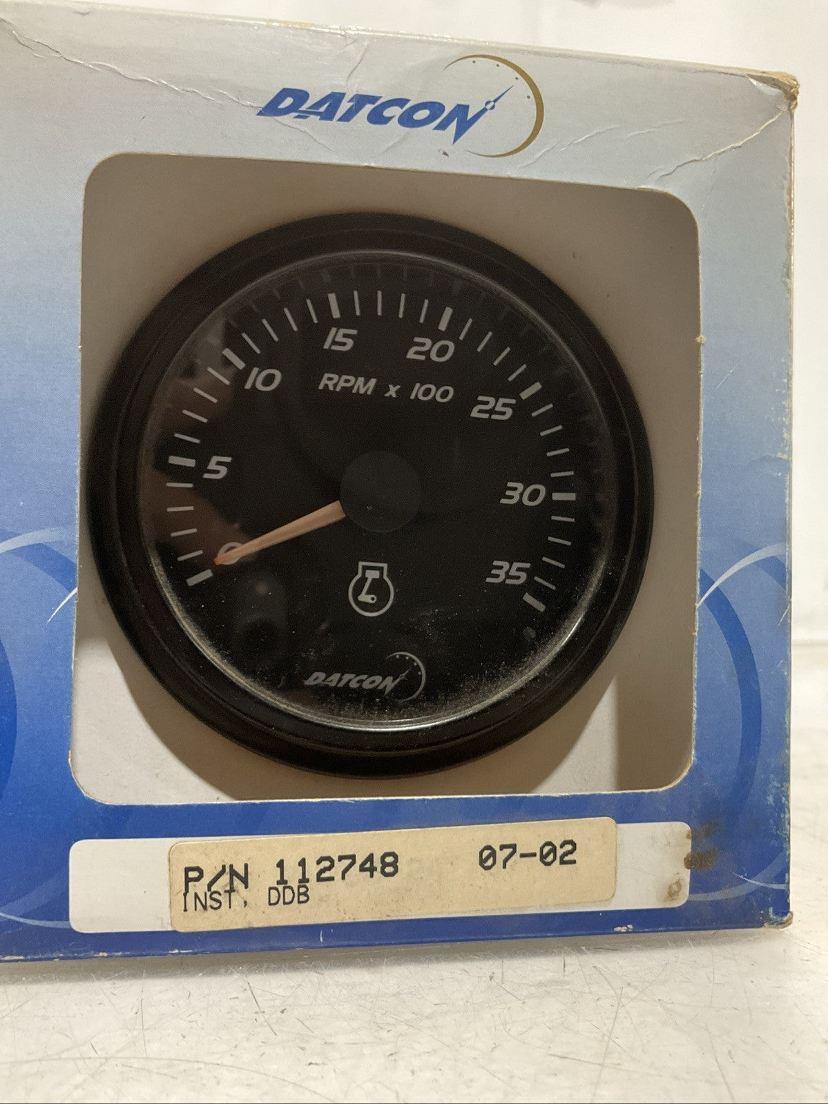 MAXIMA 112748 TACHOMETER GAUGE 3500RPM Y2M