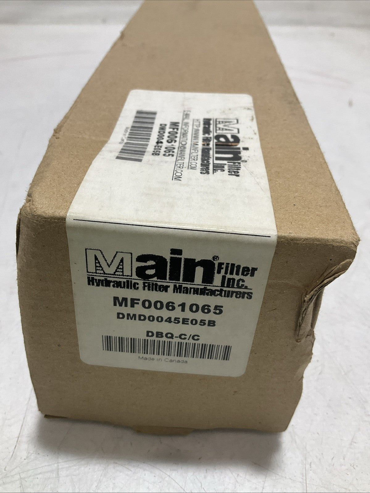 MAINFILTER INC  MF0061065 INTERCHANGE HYDRAULIC REPLACEMENT FILTER  Y2M