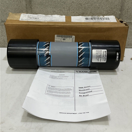 HANKISON SPXFLOW HMD20-3 MEMBRANE AIR DRYER 175 PSIG 12 BAR 150 F 66 C U3S