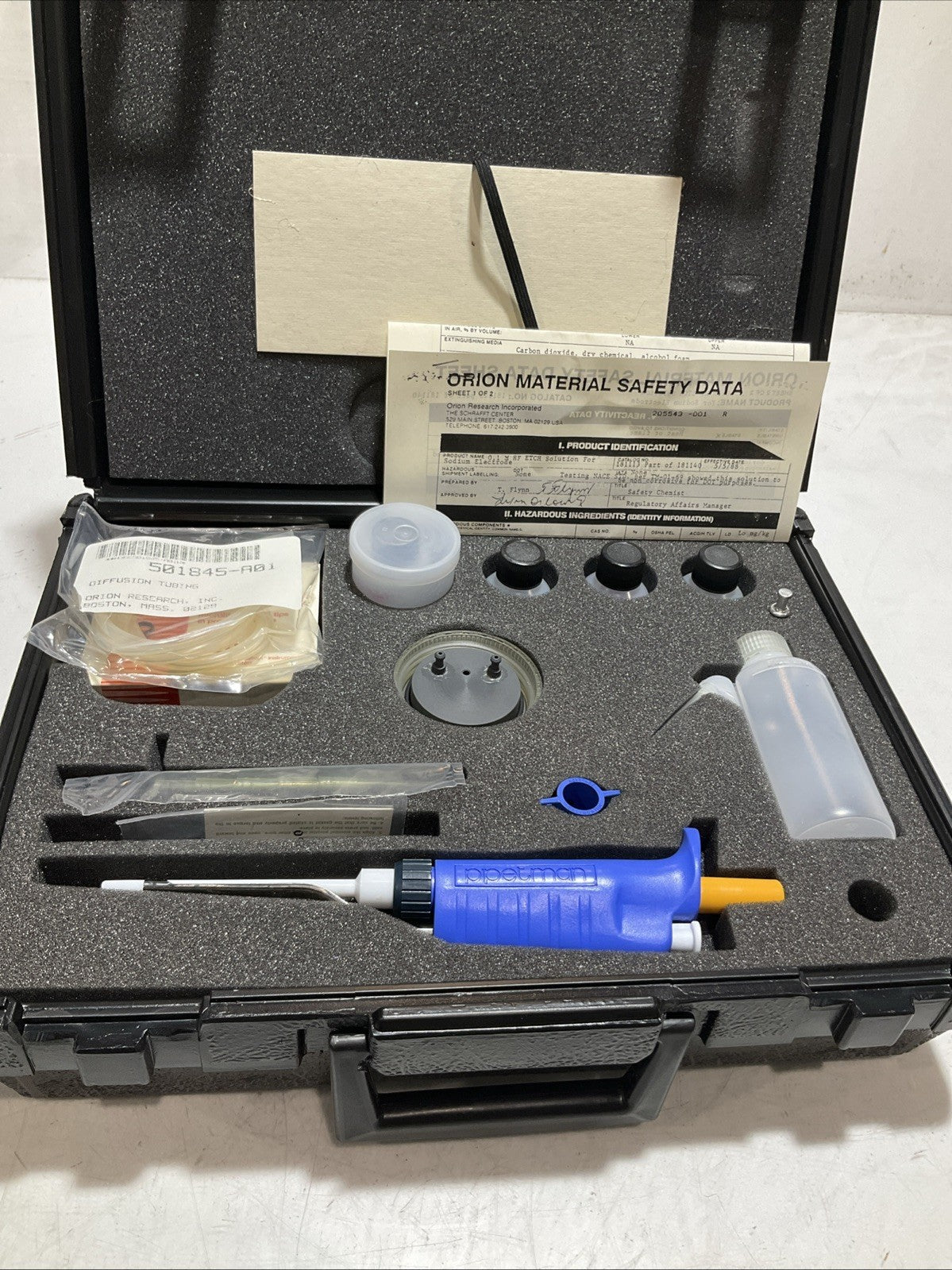 ORION  1811LL SODIUM MONITOR  CALIBRATION EQUIPMENT  KIT  Y2M