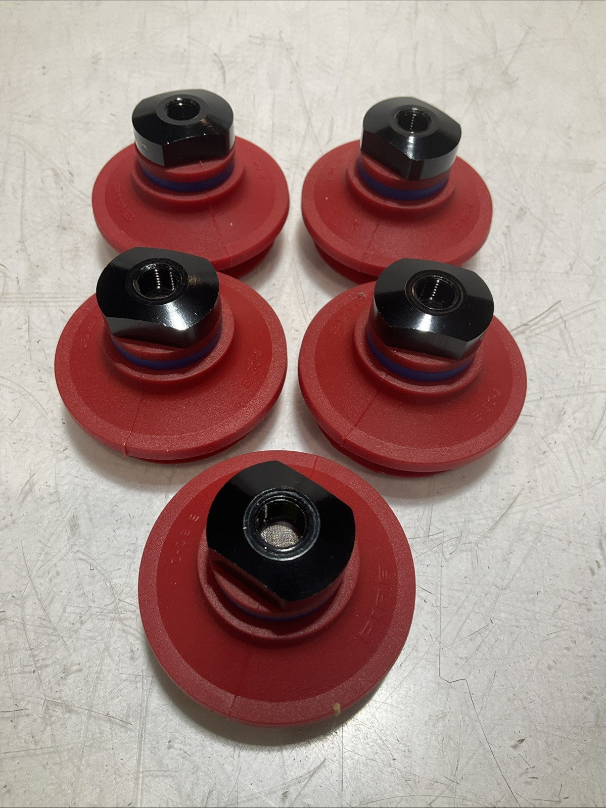 PIAB  0101662  SILICONE VACUUM  SUCTION  CUP  LOT OF 5 Z2M