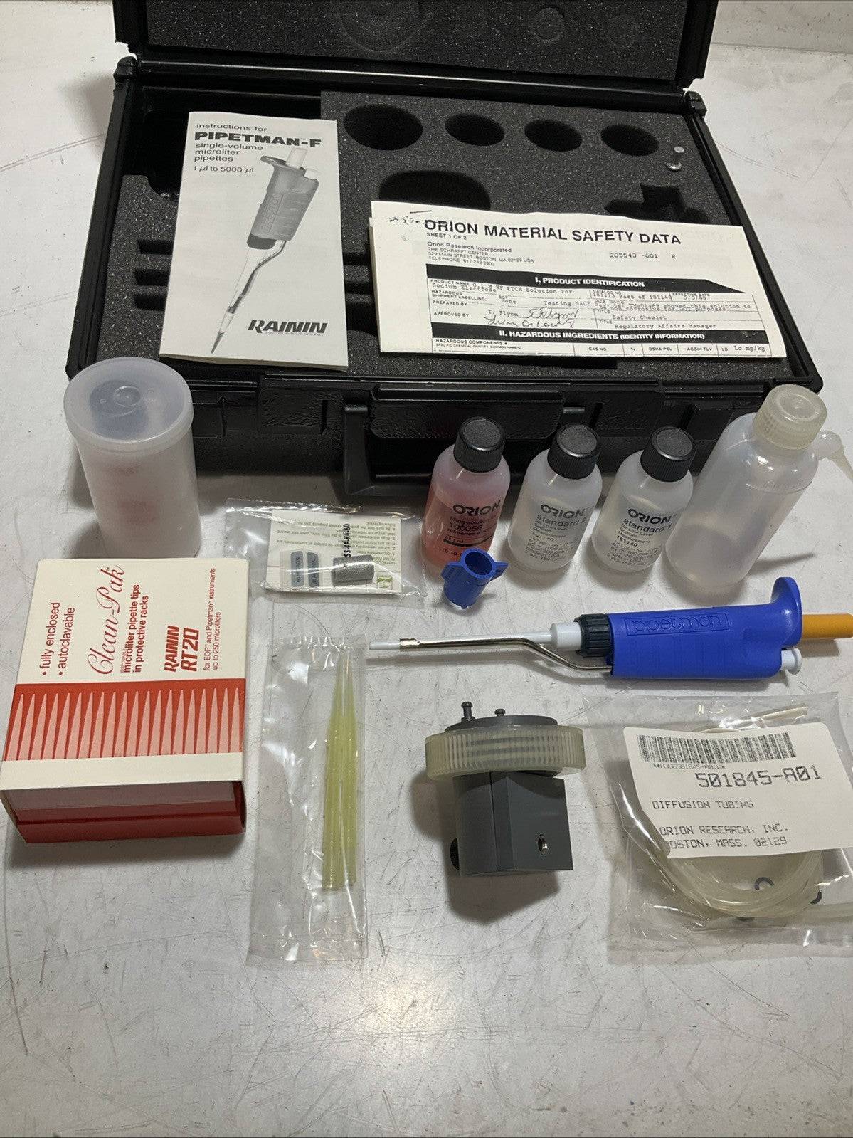 ORION  1811LL SODIUM MONITOR  CALIBRATION EQUIPMENT  KIT  Y2M
