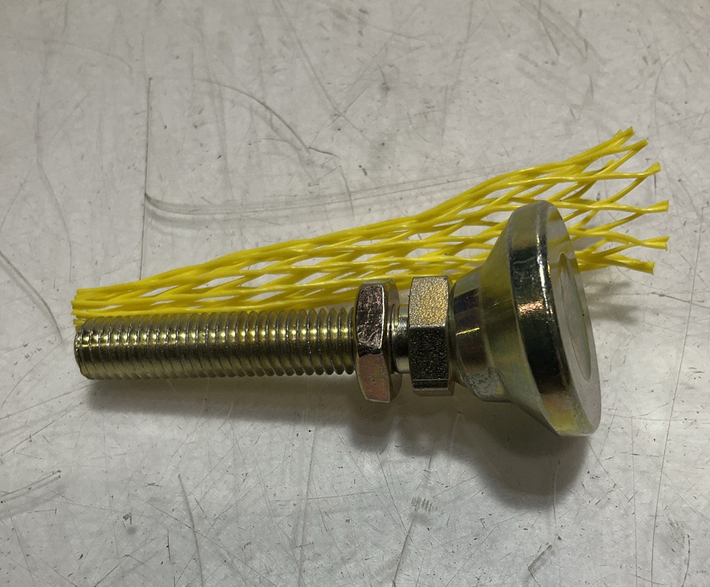 DELUXE  LEVELING  65-2190  M10X51.00MM  FOOT STEEL YELLOW LOT OF  12  Z2M