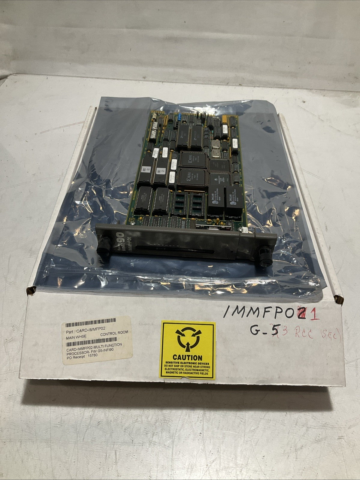 ABB;BAILEY  INFI90  IMMFP01  6638099B1  MULTI-FUNCTION PROCESSOR MODULE 5VDC Y2M