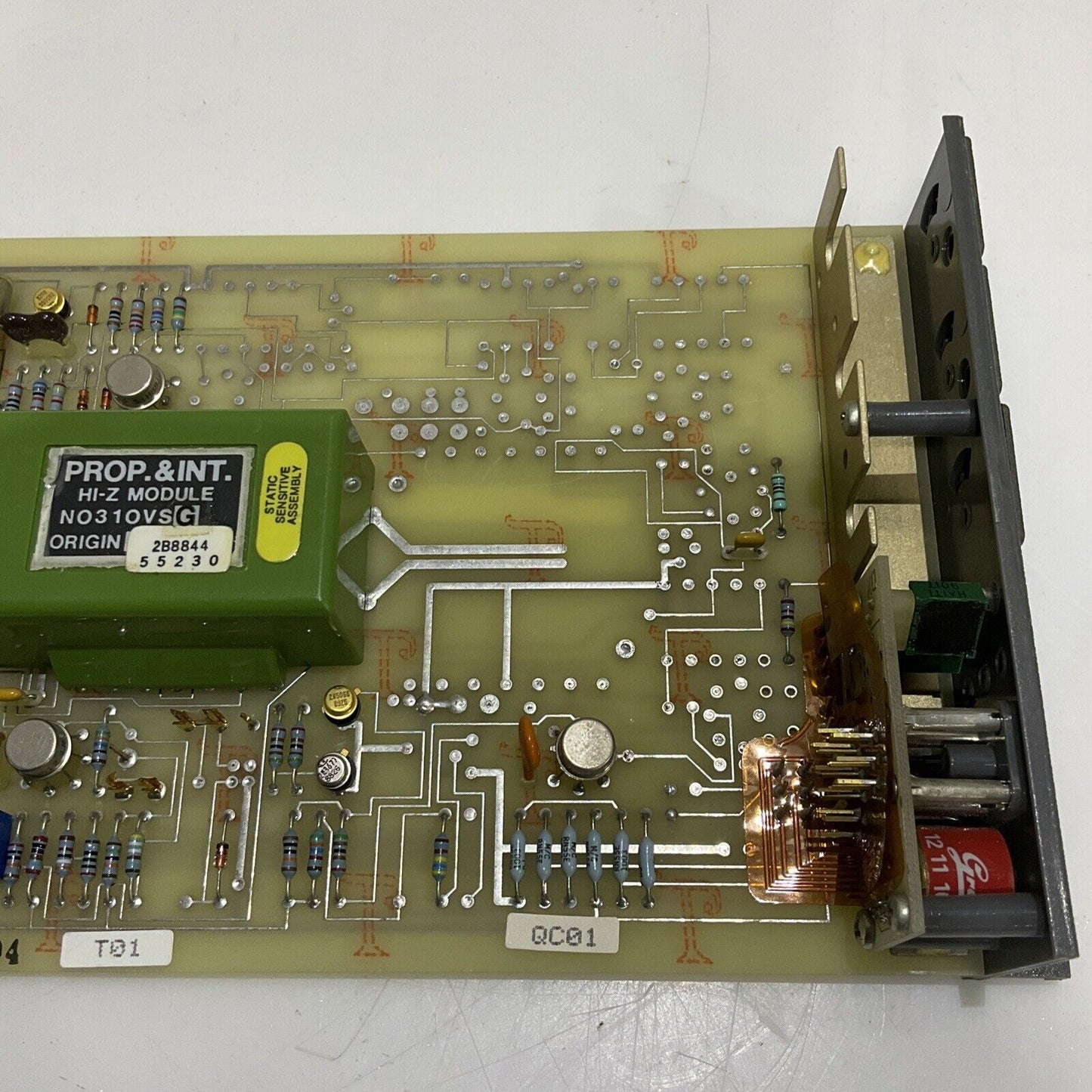 FOXBORO 2AX+T4 CONTROLL PLUG IN 555