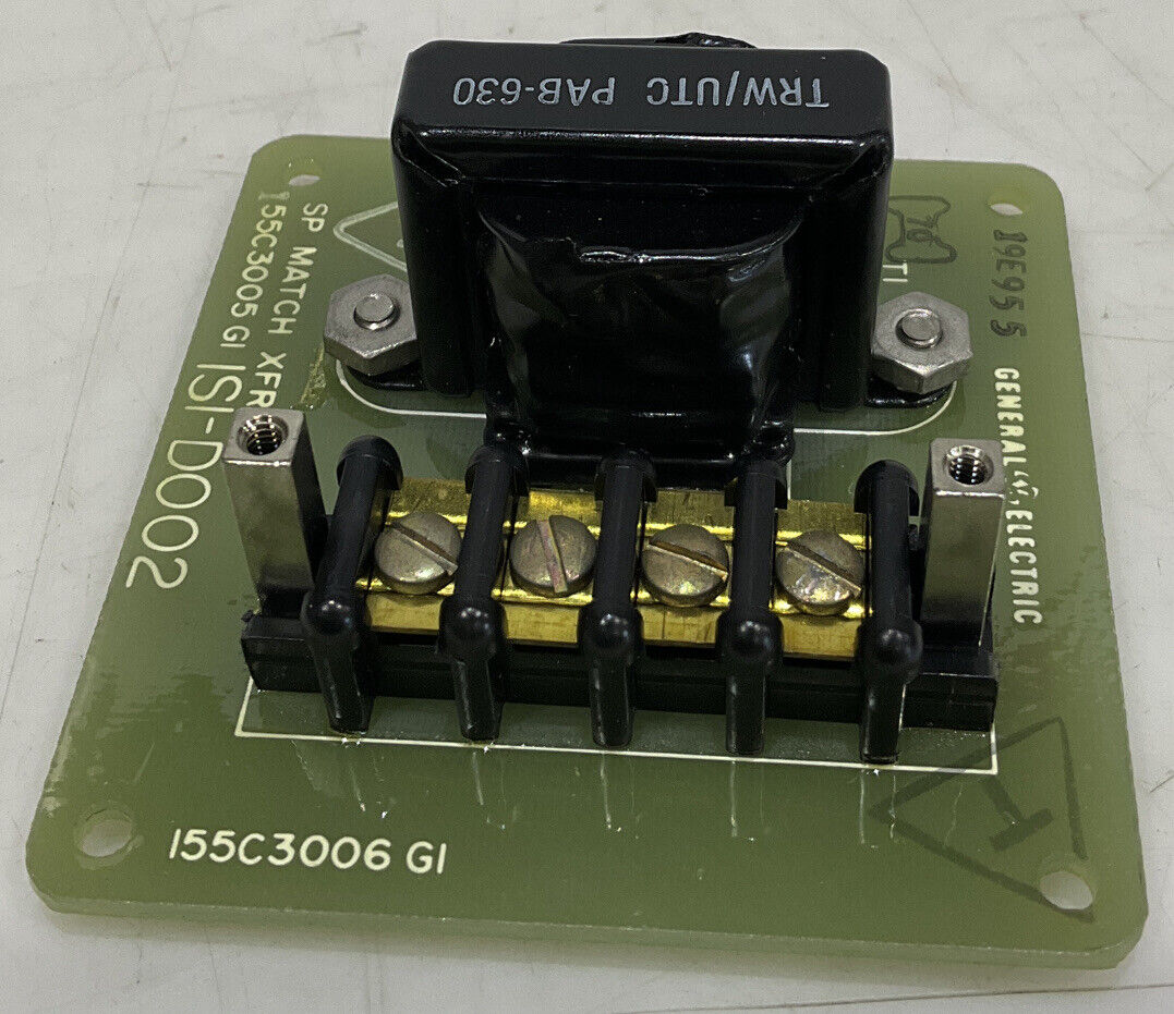 GENERAL ELECTRIC 1S1-D002 SP MATCH XFRMER 155C3005G1 373
