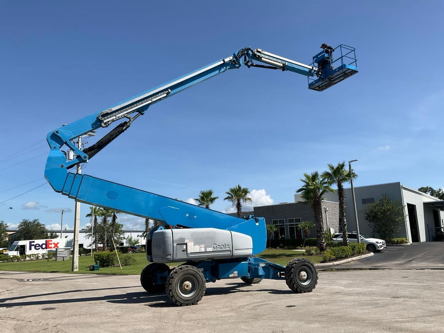 2012 GENIE Z-135  ARTICULATING BOOM LIFT, DIESEL POWERED
