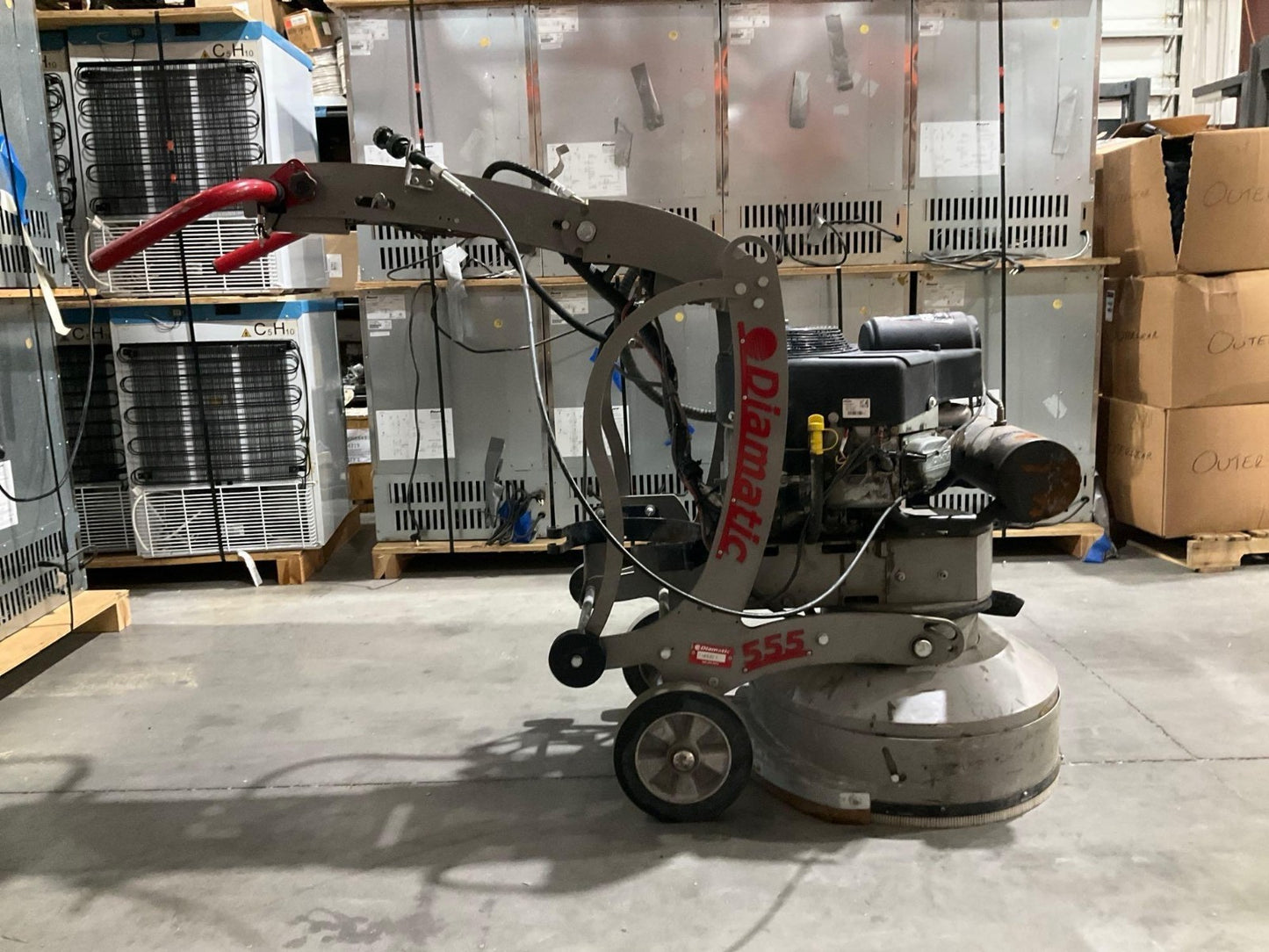 2021 DIAMATIC PROPANE FLOOR GRINDER MODEL BMG55P