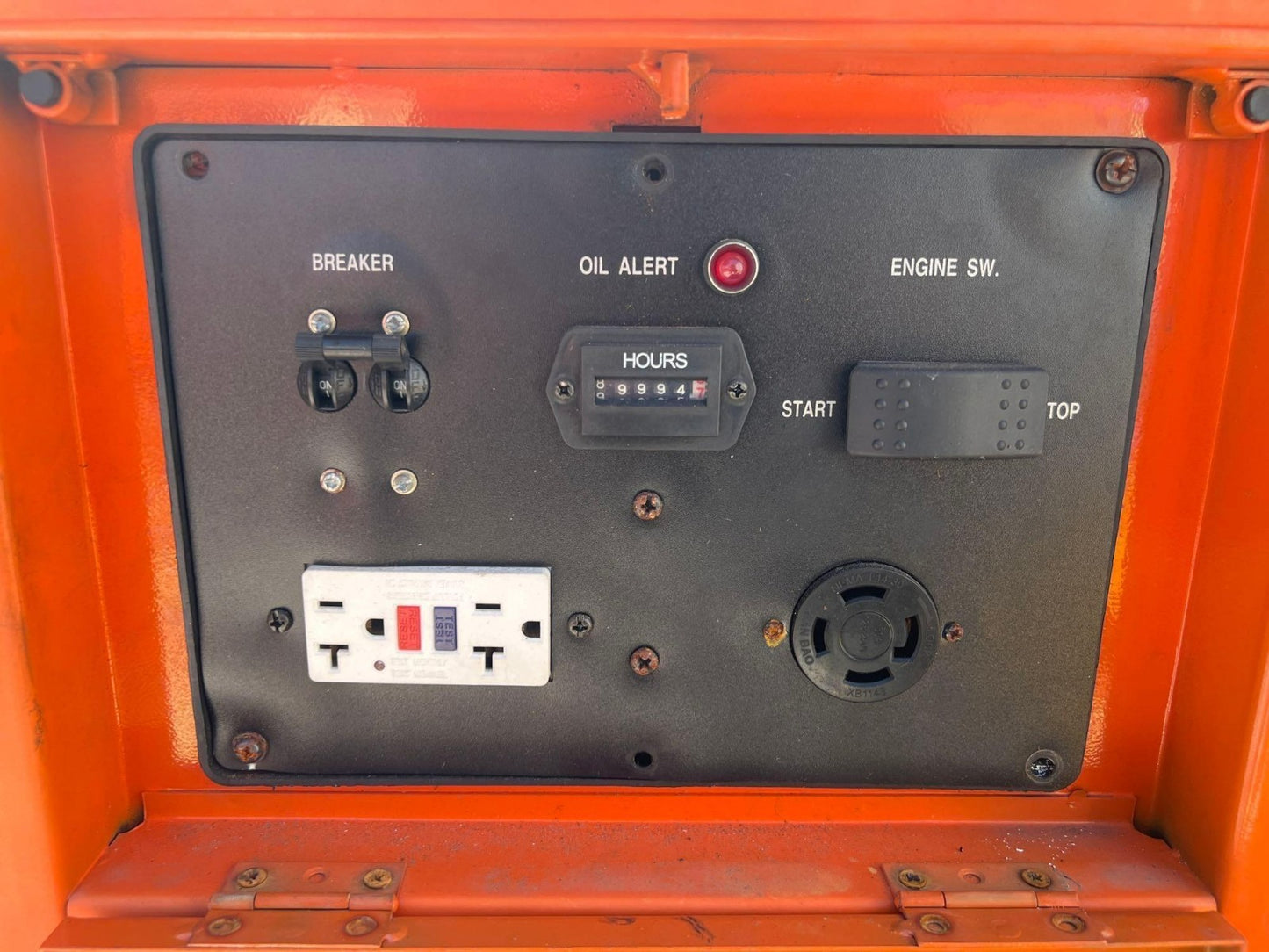AMERICAN TOOL AT7500D12GAL PORTABLE GENERATOR, DIESEL POWERED