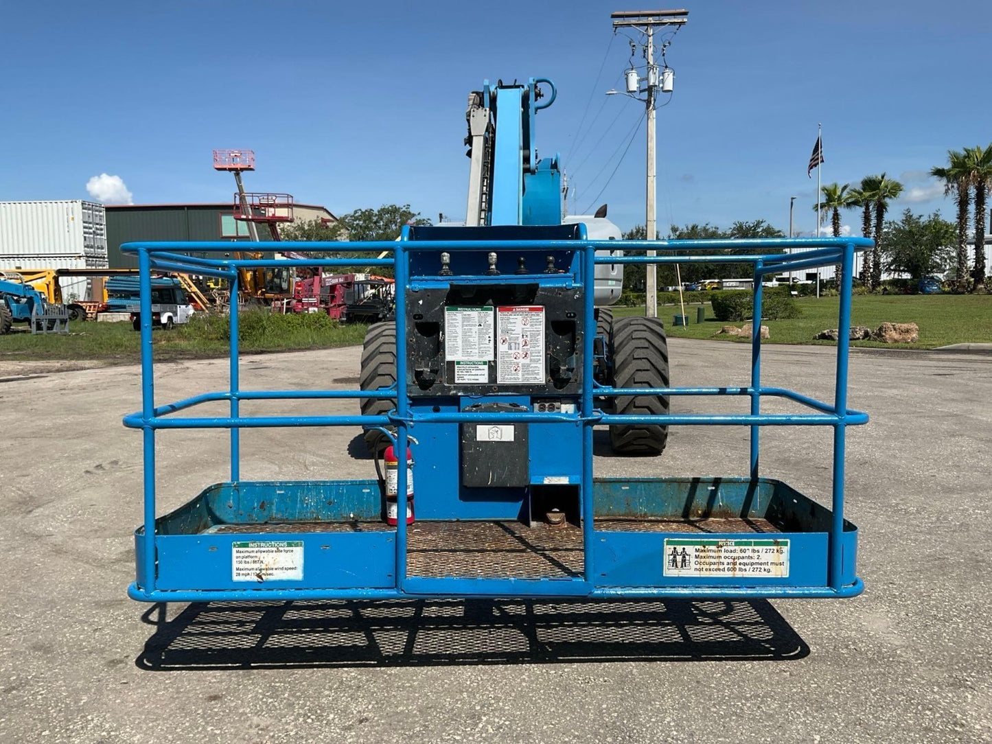 2012 GENIE Z-135  ARTICULATING BOOM LIFT, DIESEL POWERED
