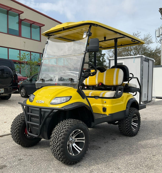 ICON I-40 GOLF LT-A617.2+2G, CART, ELECTRIC, BACK SEAT FOLDS DOWN TO FLAT BED
