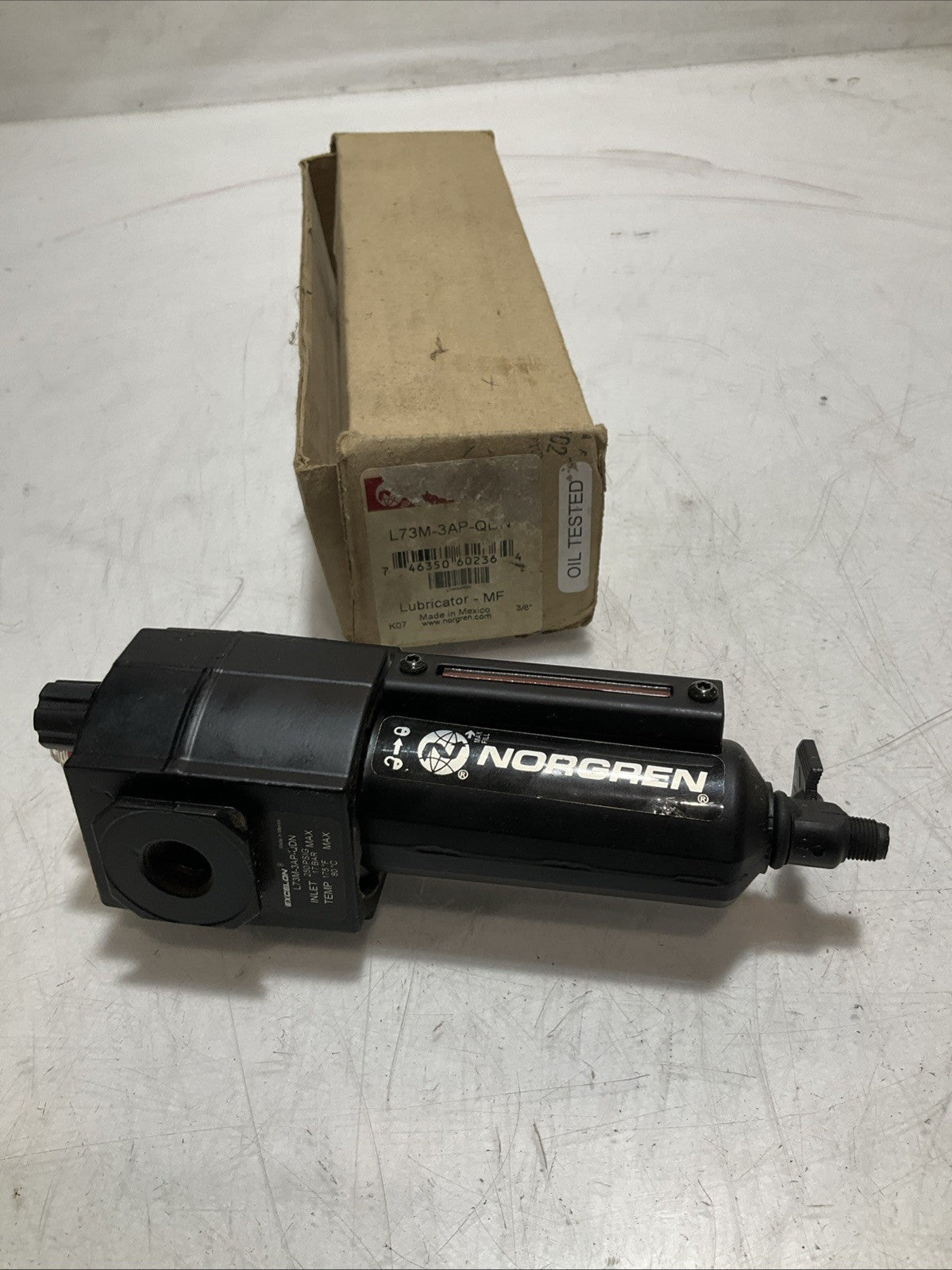 NORGREN   L73M-3AP-QDN  INTERMEDIATE COMPRESSED AIR LUBRICATOR  Z2M