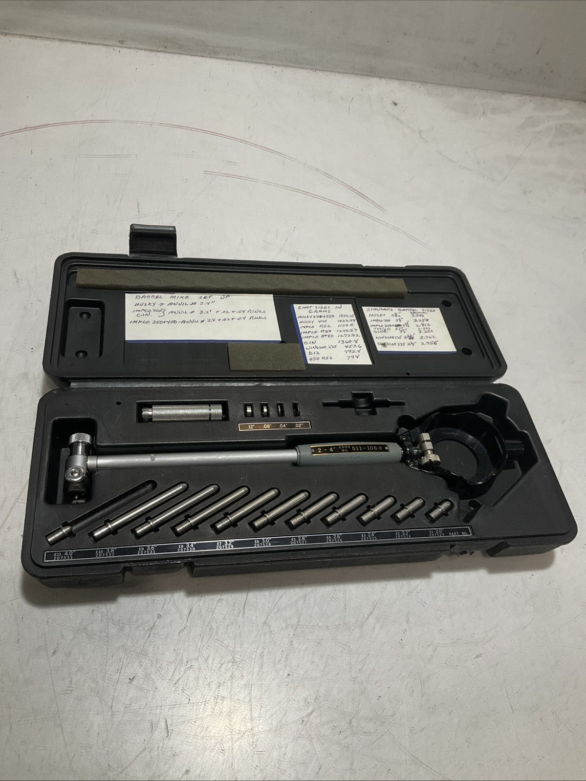MITUTOYO 511-106  SERIES BORE GAGE MICROMETER  Z2M