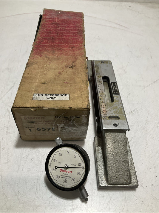 STARRETT  657E  MAGNETIC BASE  INDICATOR  HOLDER  Z2M