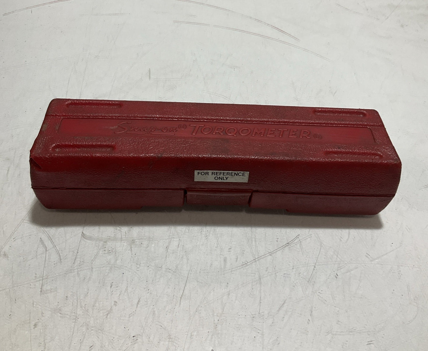 TORQOMETER  25-FA  1263 SNAP  ON DIAL WRENCH WITH CASE Z2M