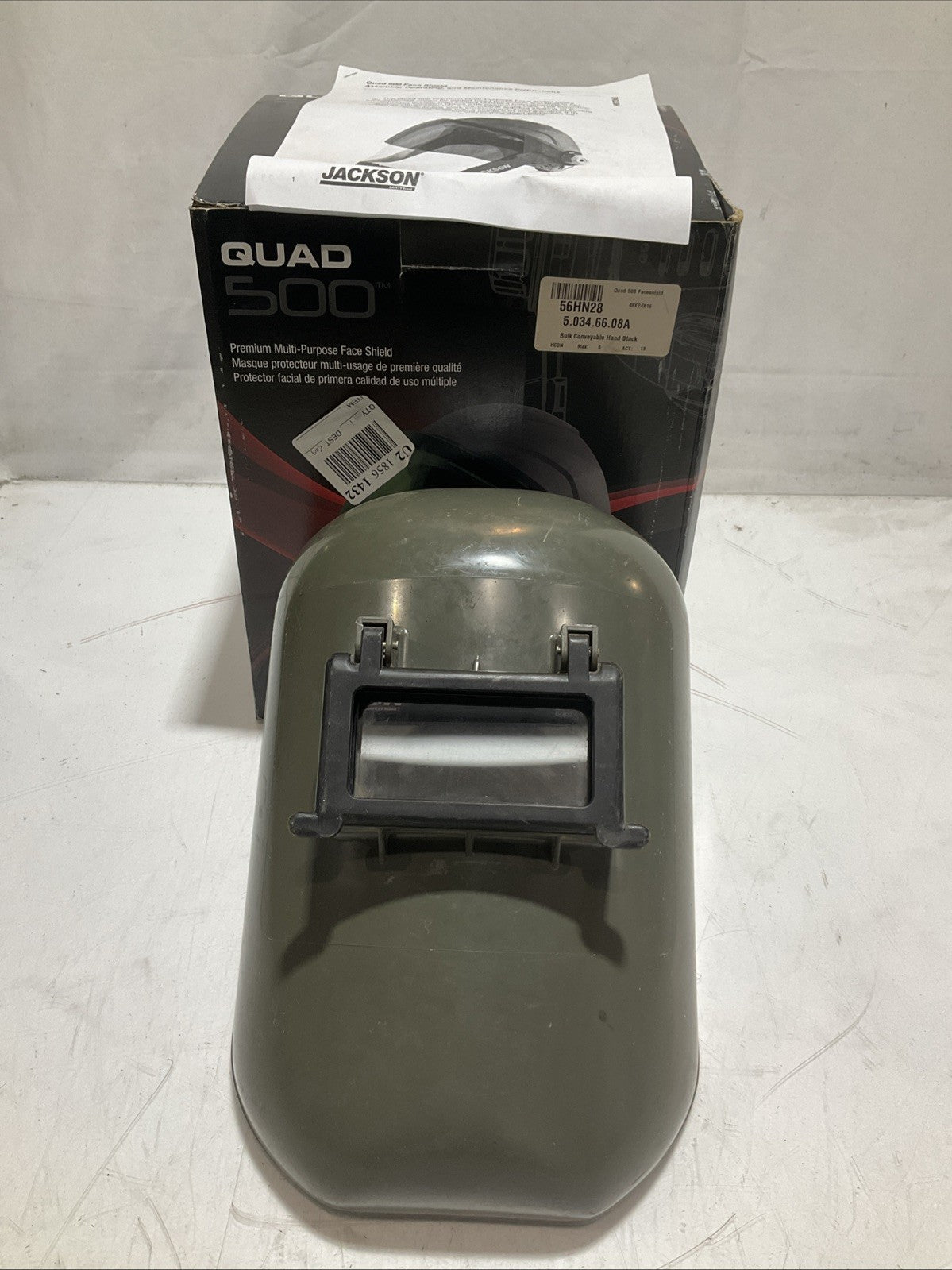 JACKSON-FIBREMETAL 4906GY PROTECTIVE CAP WELDING HELMET SHELL Z2M ...