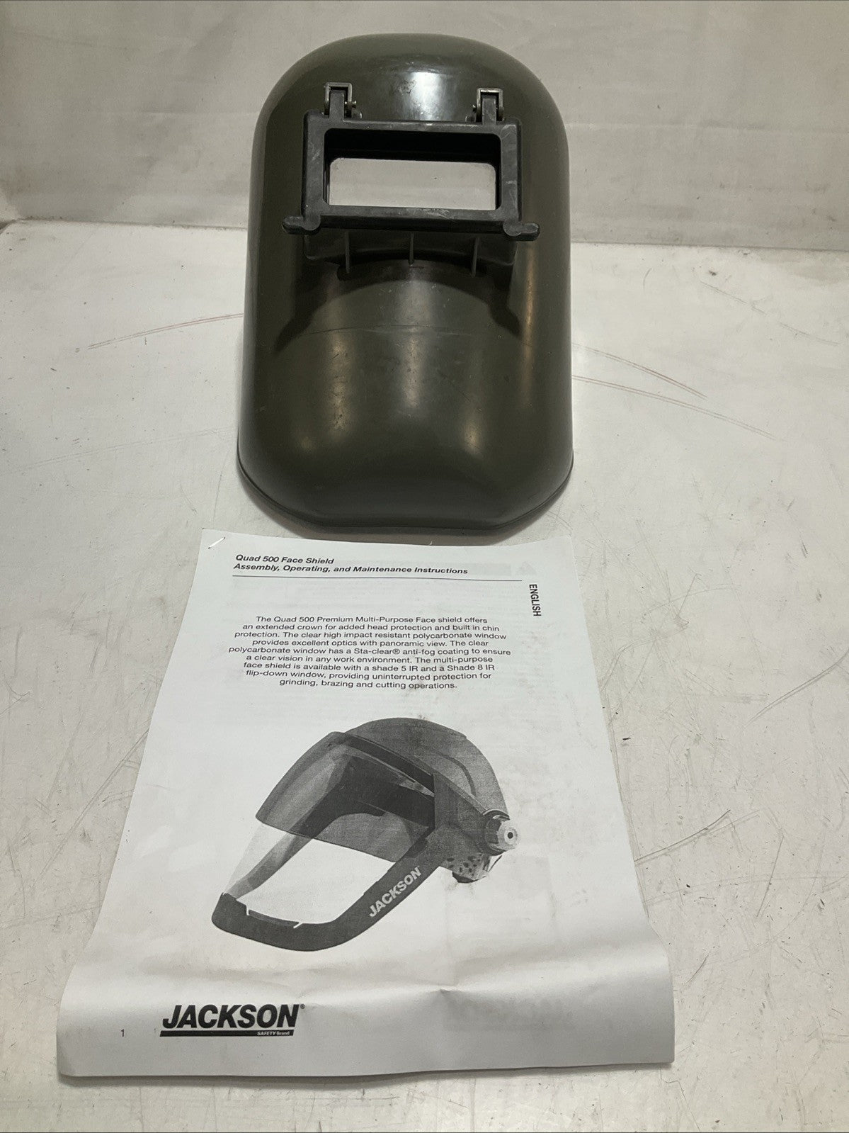 JACKSON-FIBREMETAL  4906GY PROTECTIVE  CAP  WELDING HELMET SHELL  Z2M