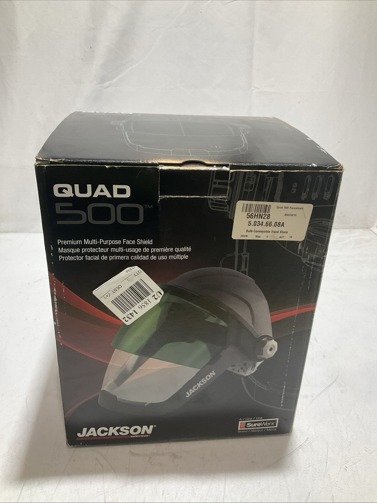 JACKSON-FIBREMETAL  4906GY PROTECTIVE  CAP  WELDING HELMET SHELL  Z2M