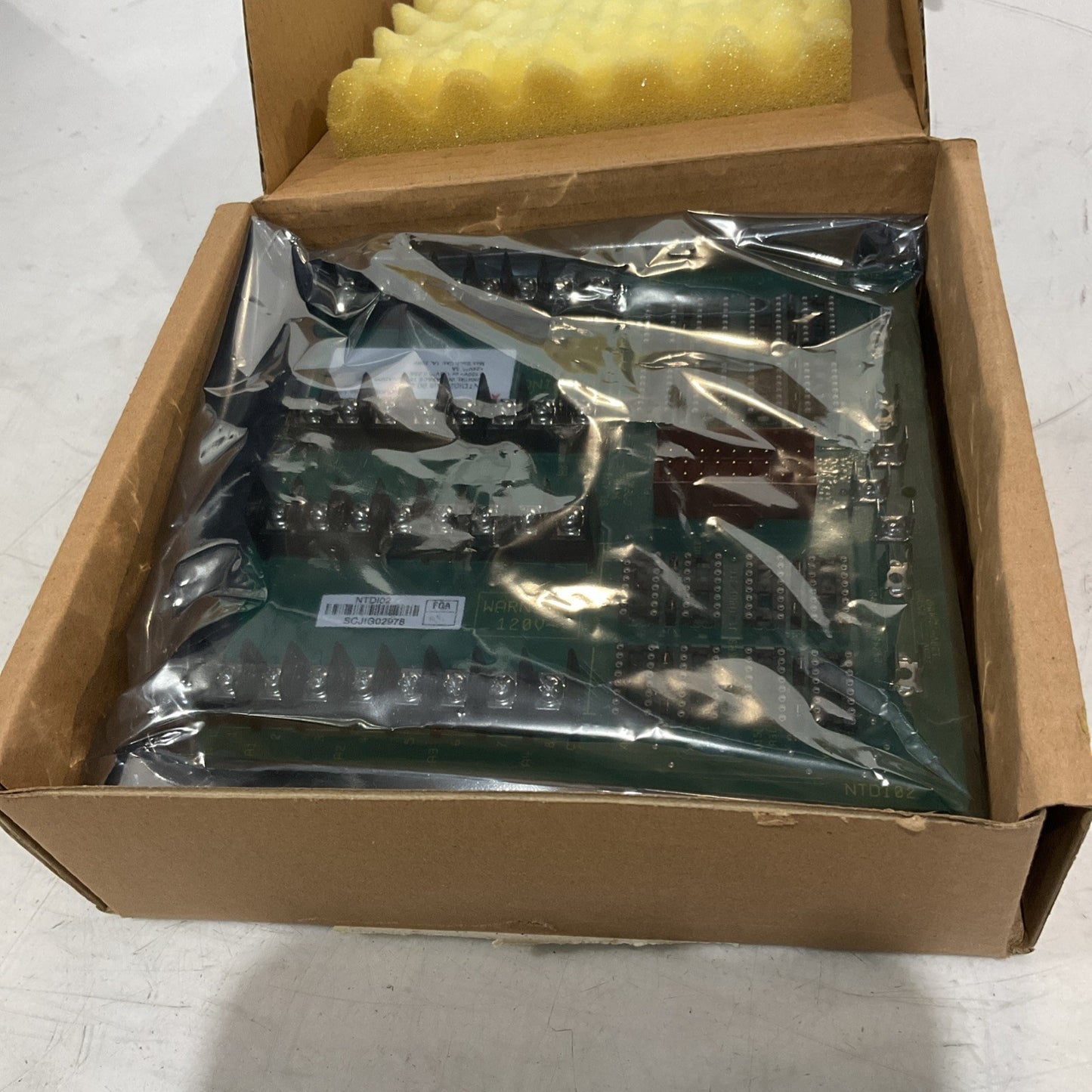 ABB  INFON90 TDI02 - PTNO 6644582A1 DIGITAL INTERFACE TERMINATION UNIT  120V Y2M